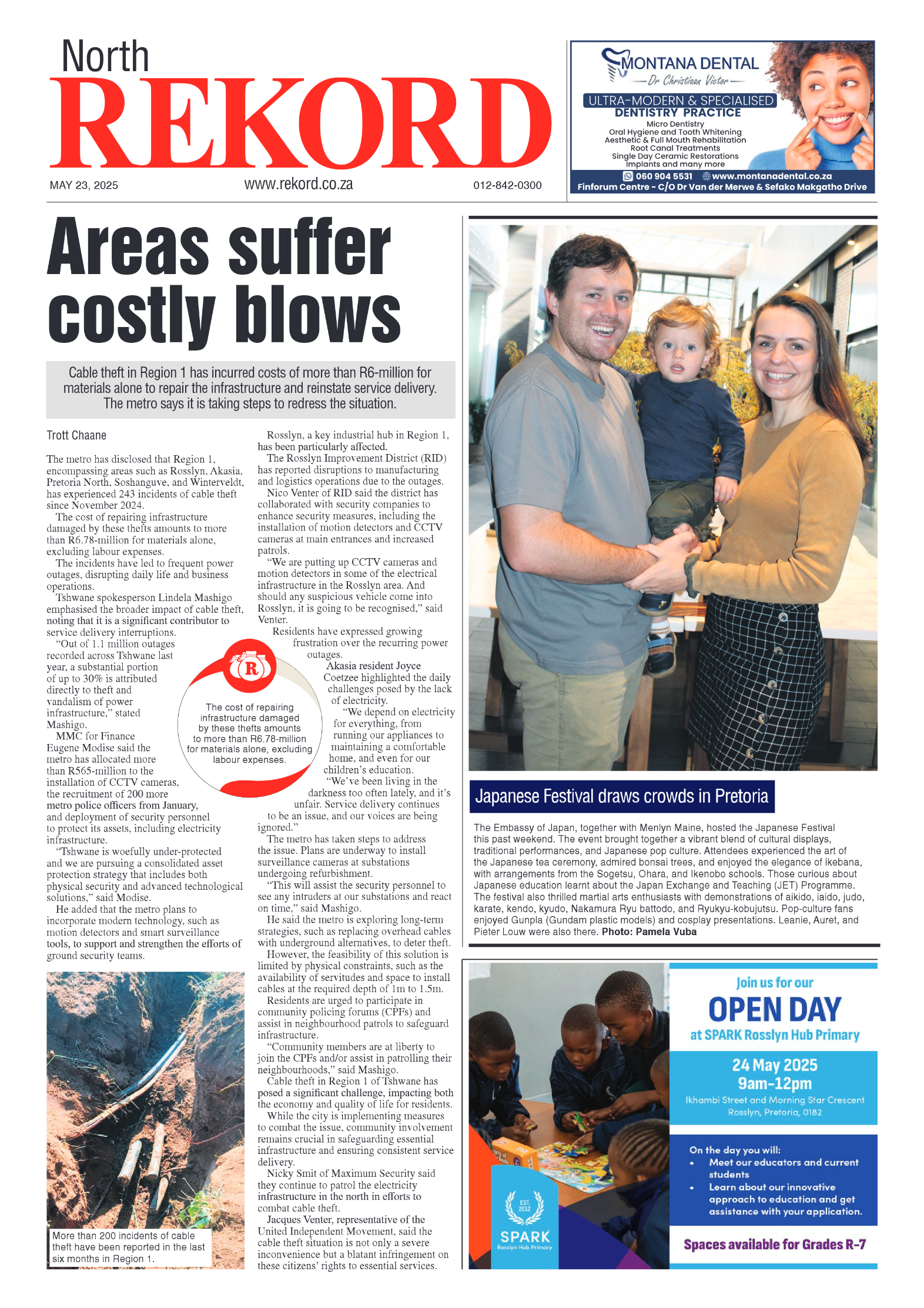 Rekord North 23 May 2025 page 1