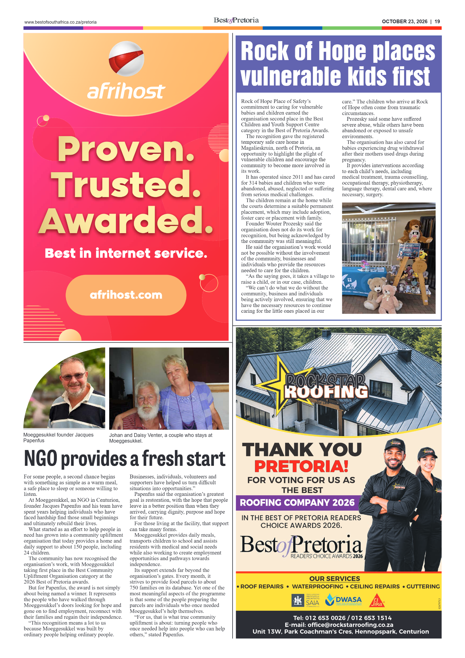 Rekord North – 23 October 2026 page 19