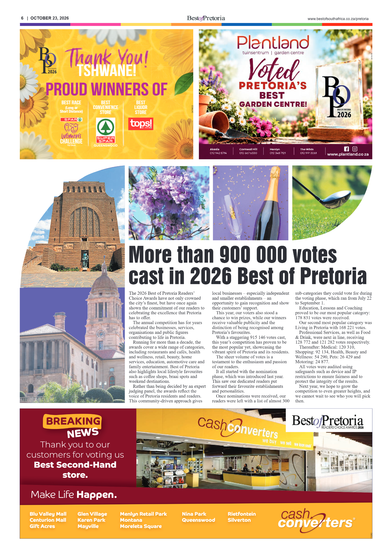 Rekord North – 23 October 2026 page 6