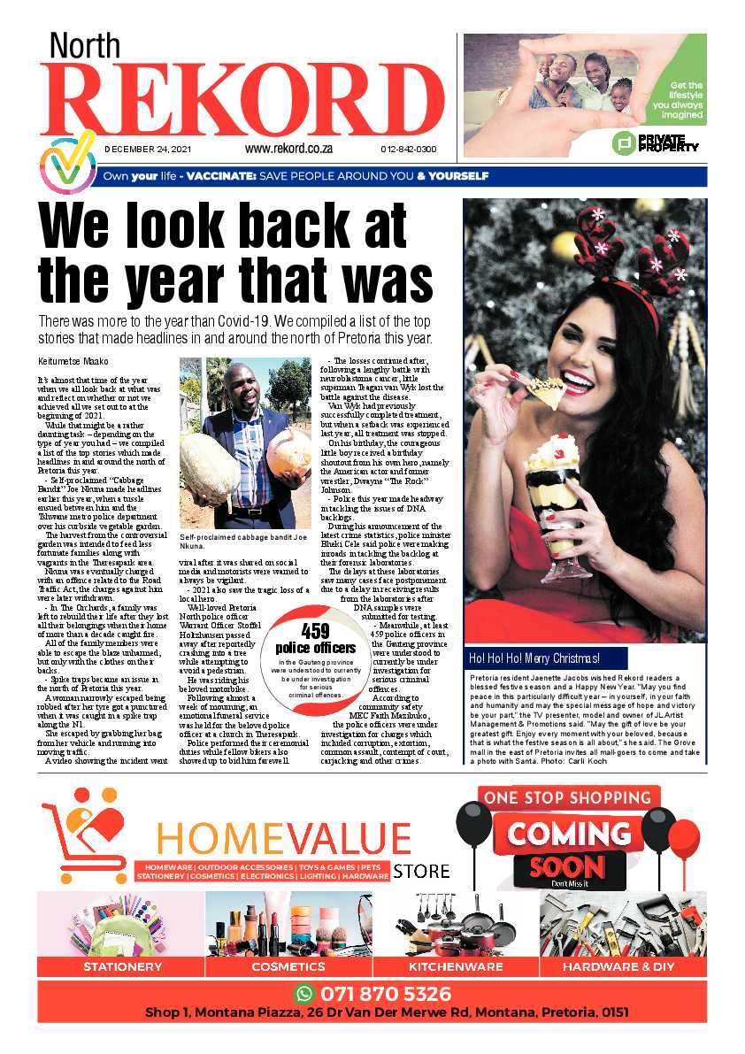 Rekord North 24 December 2021 page 1