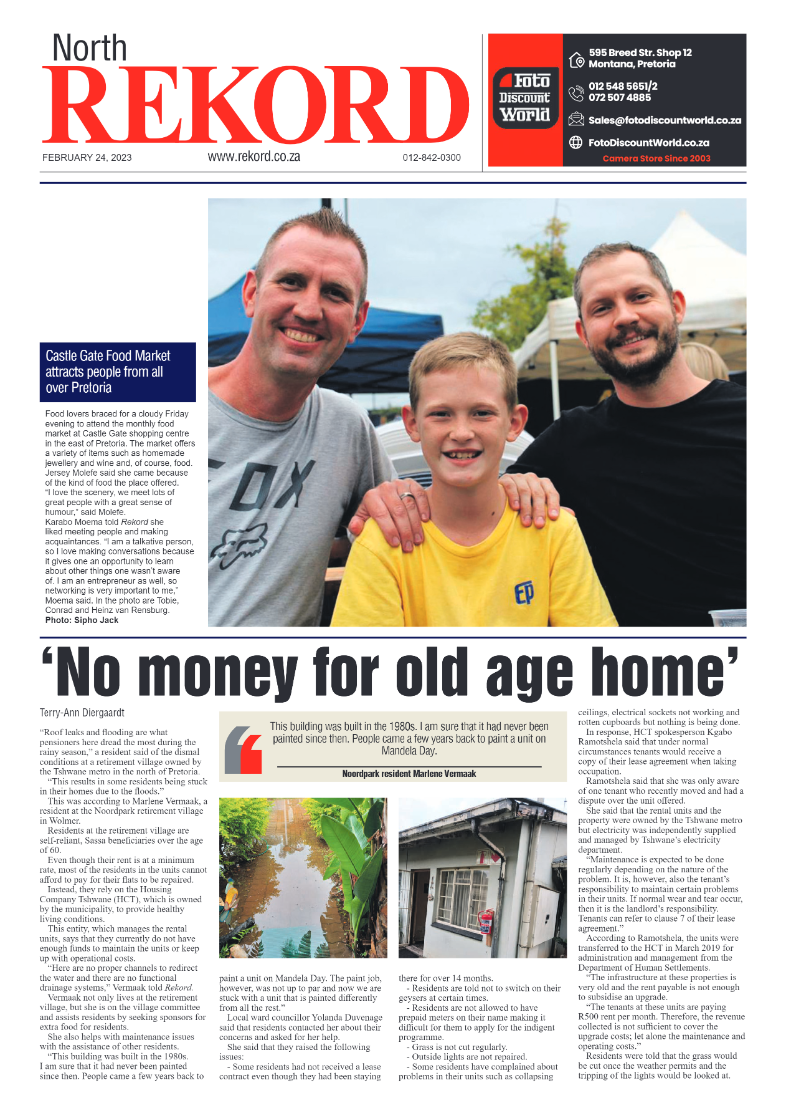 Rekord  North 24 February 2023 page 1