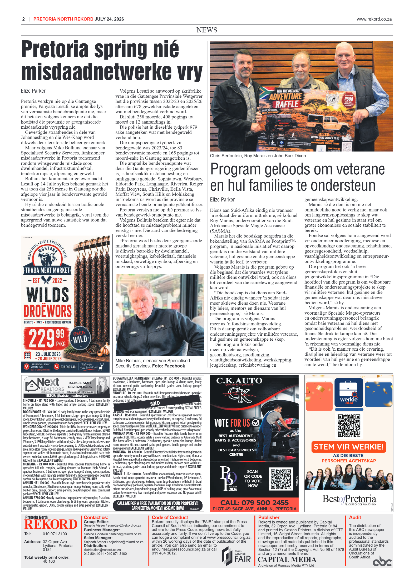 Rekord North 24 July 2026 page 2