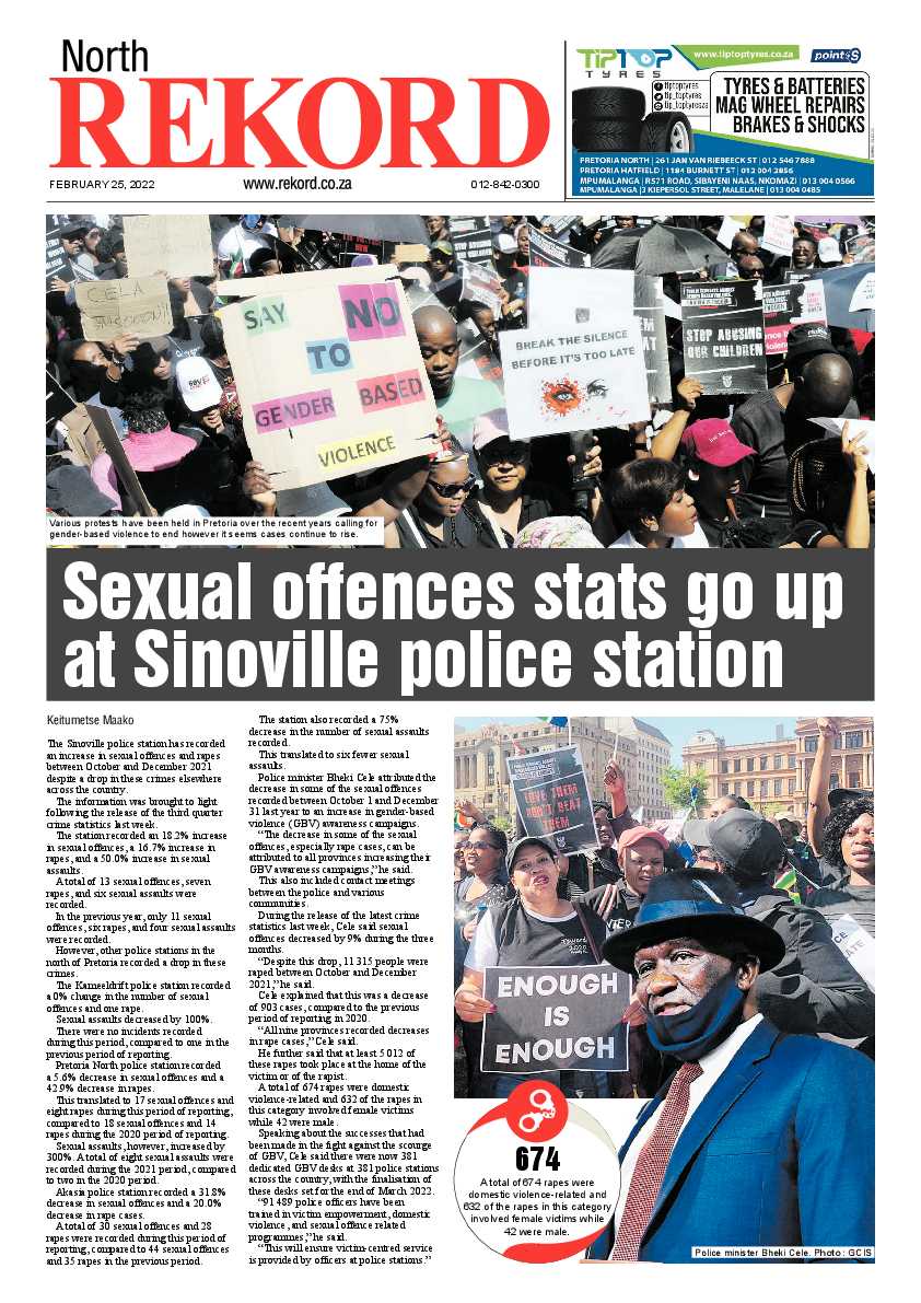 Rekord North 25 February 2022 page 1