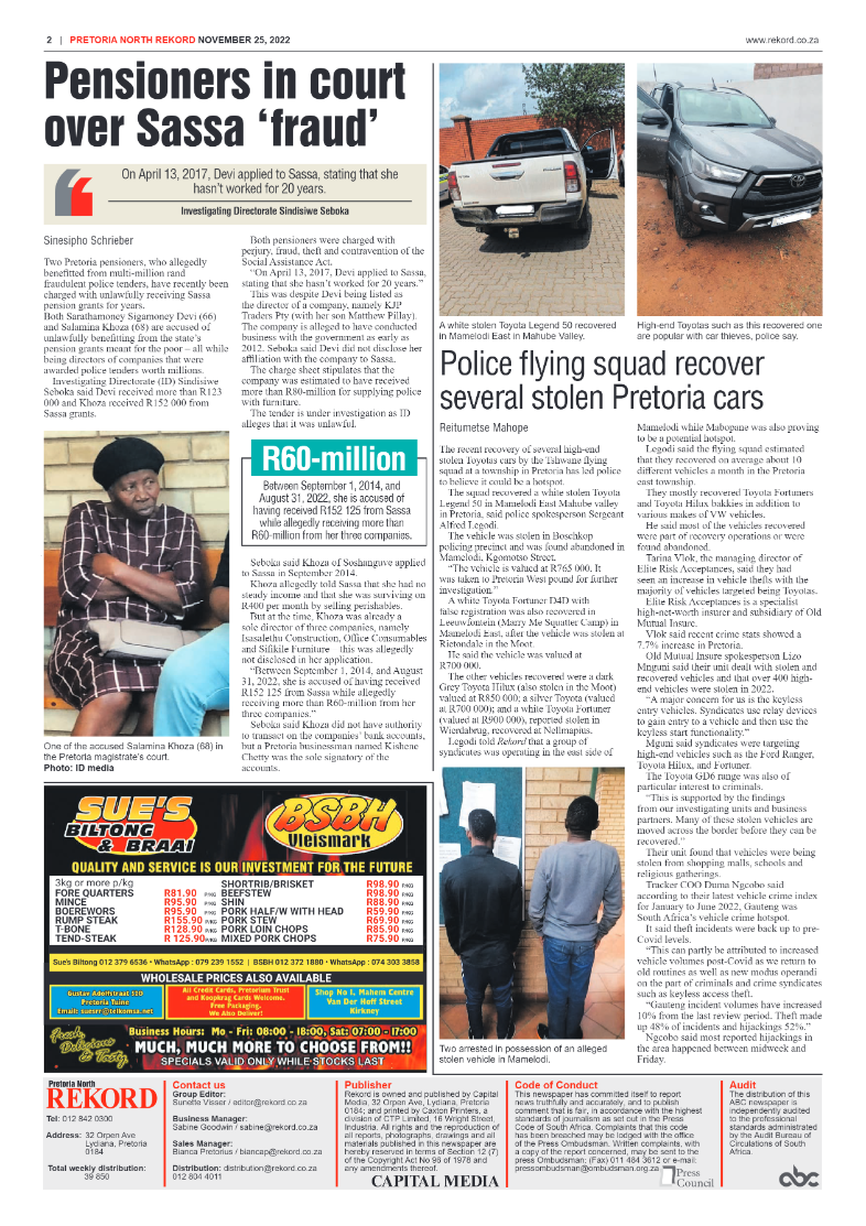 Rekord North 25 November 2022 page 2