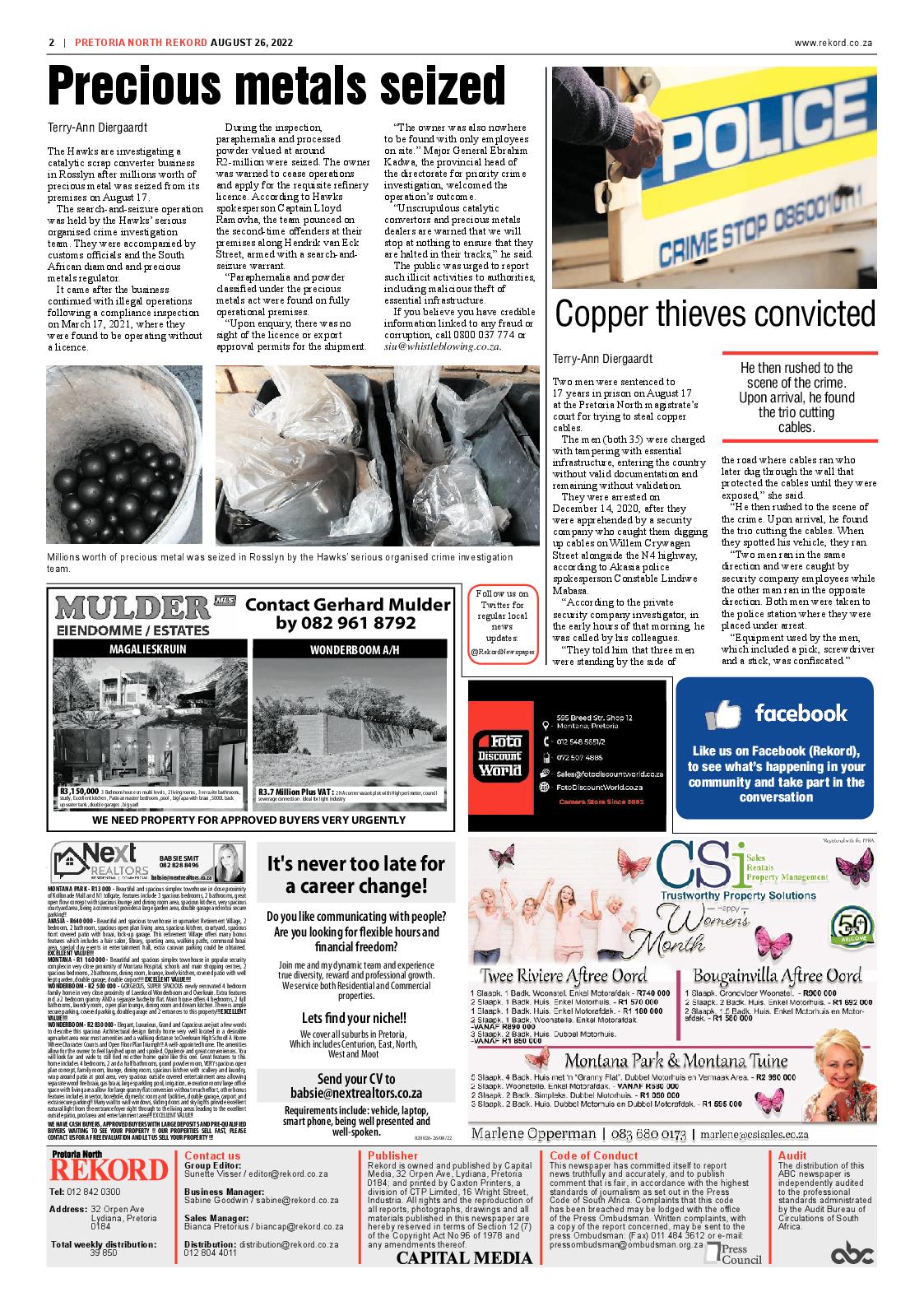 Rekord North 26 August 2022 page 2