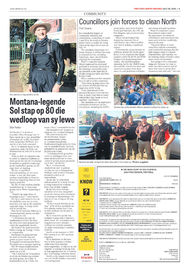 Rekord North 26 July 2024 page 9