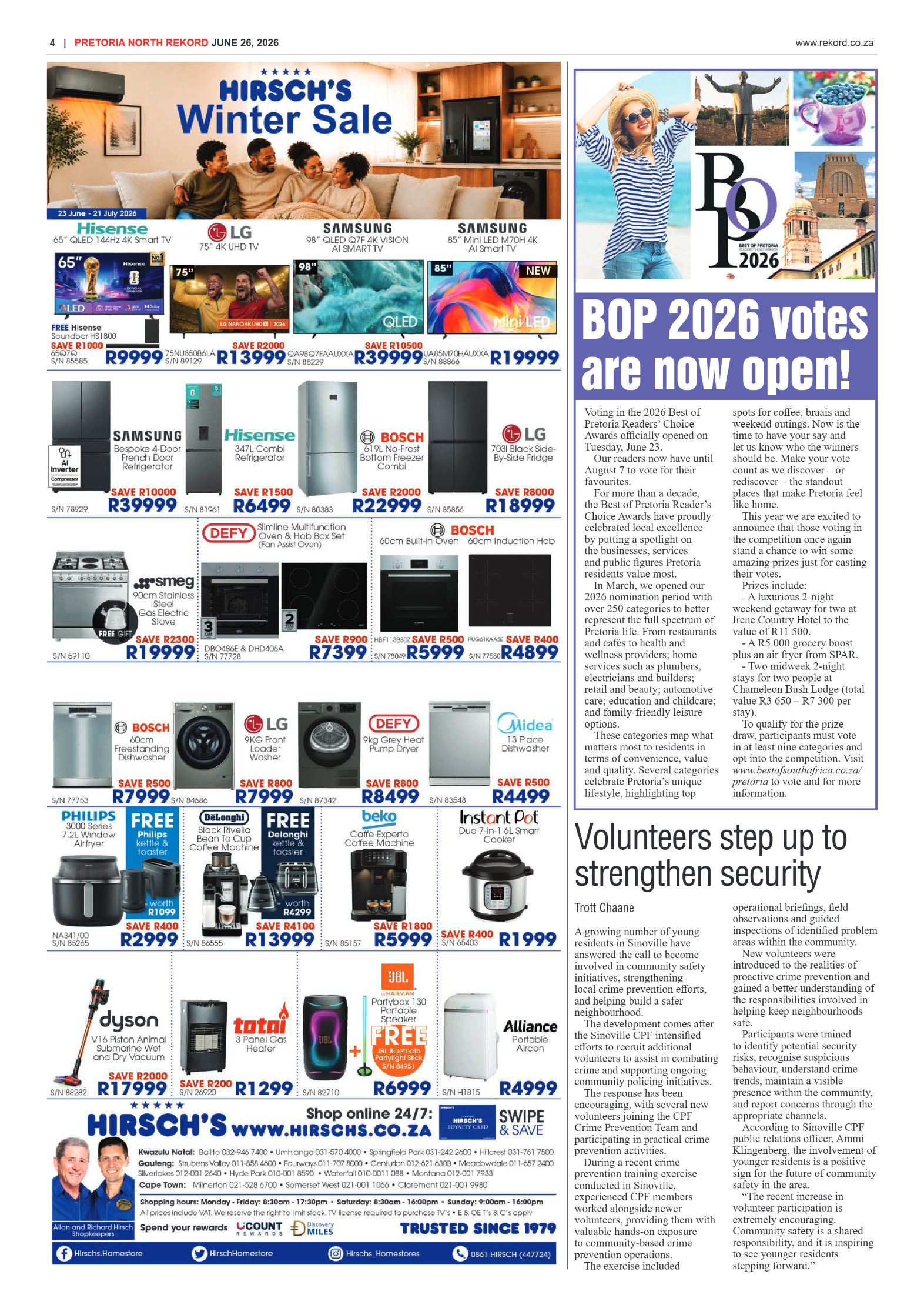 Rekord North 26 June 2026 page 4