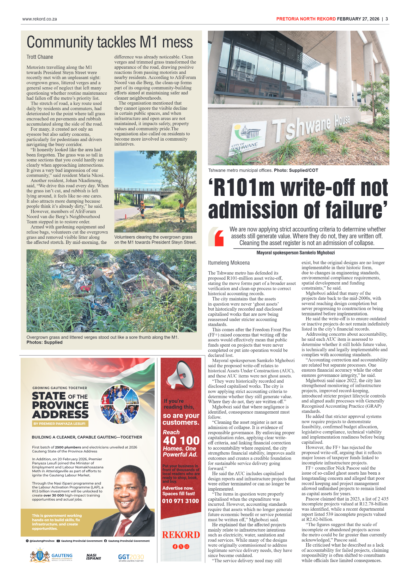 Rekord North 27 February 2026 page 3
