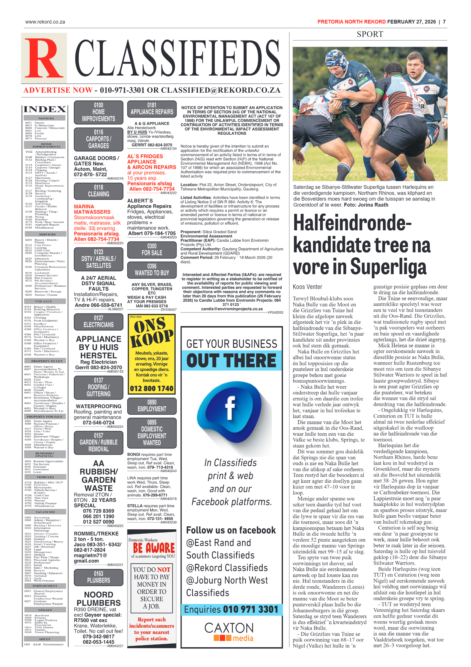 Rekord North 27 February 2026 page 7