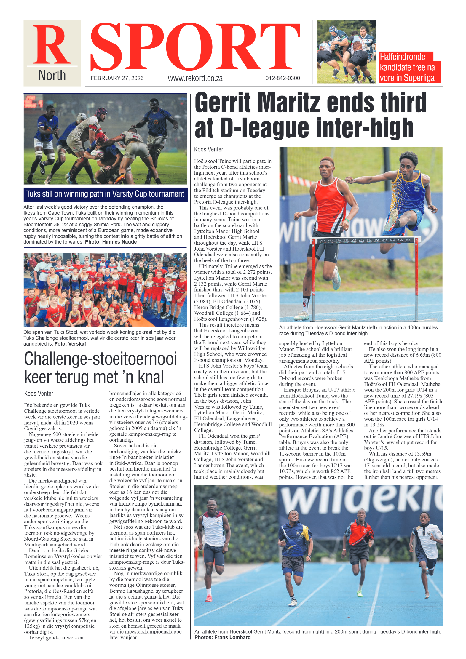 Rekord North 27 February 2026 page 8