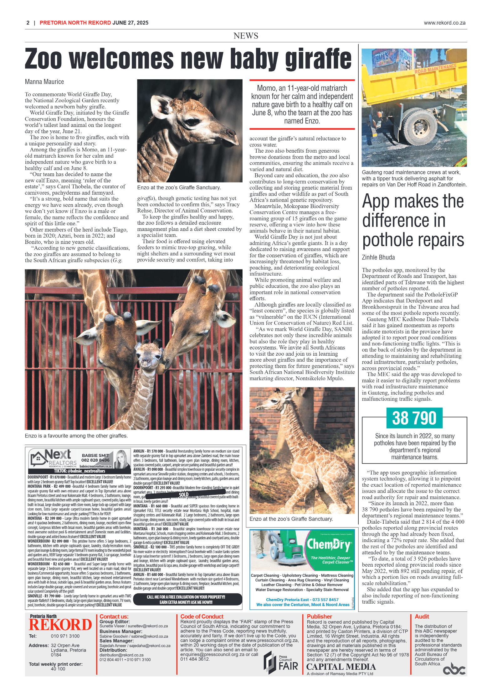 Rekord North 27 June 2025 page 2