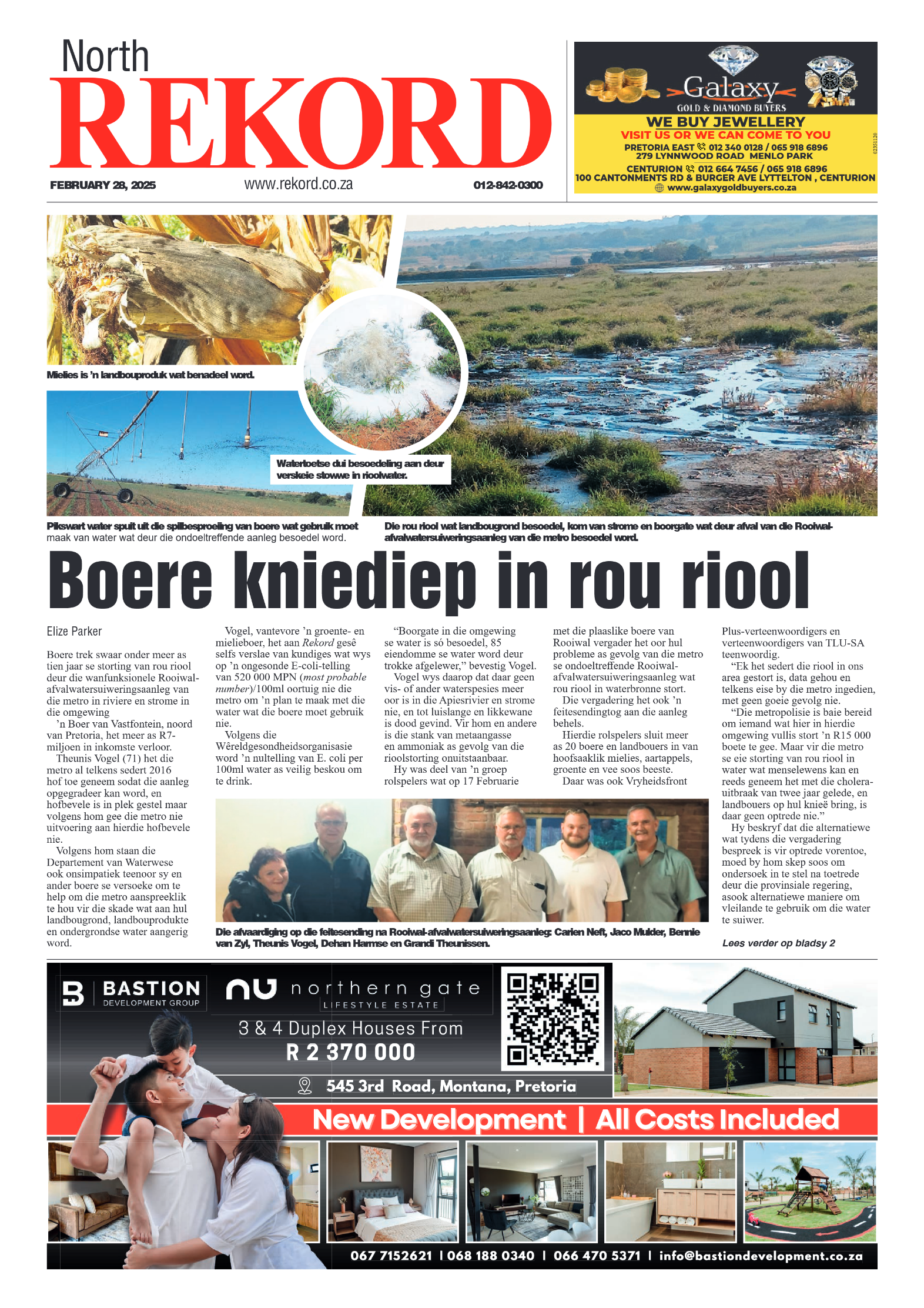 Rekord North 28 February 2025 page 1