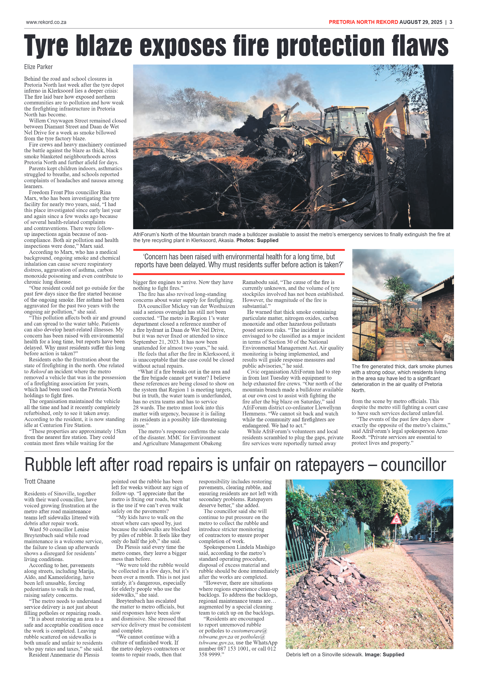 Rekord North 29 August 2025 page 3