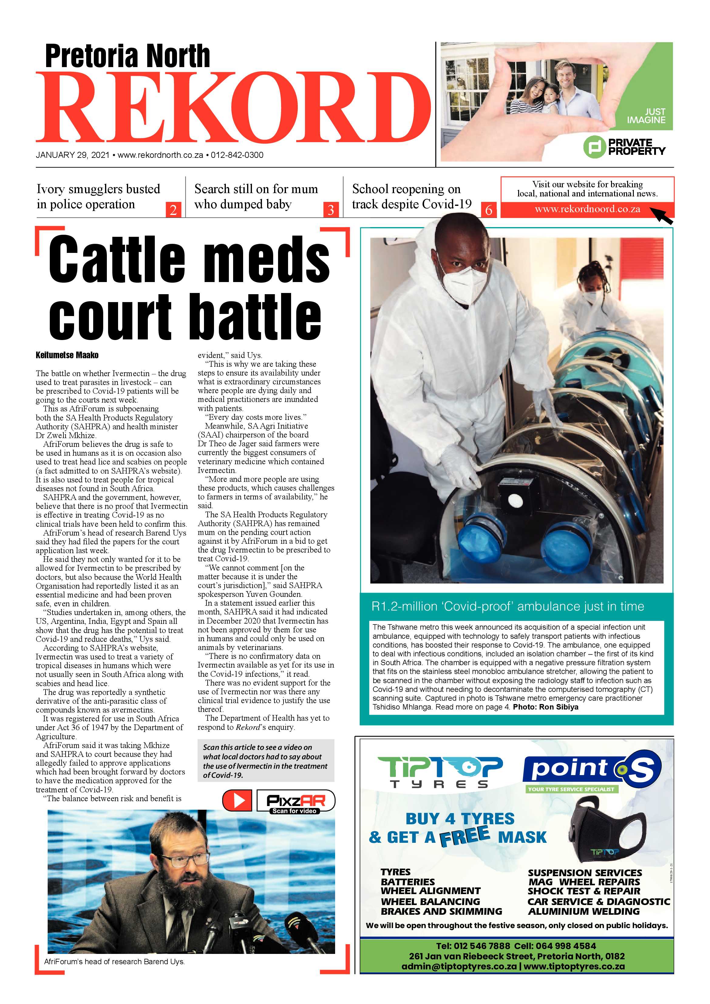 Rekord North 29 January 2021 page 1