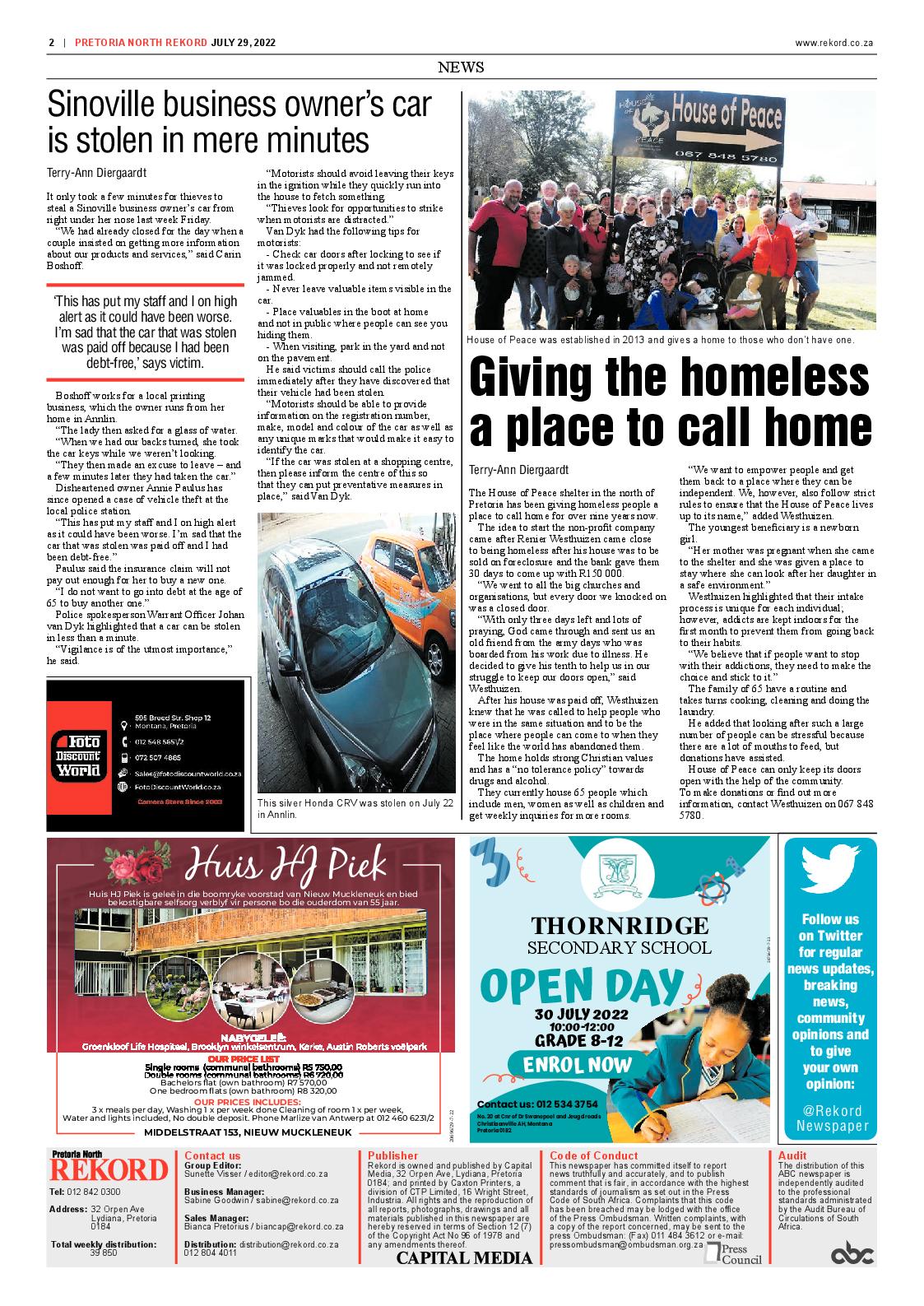 Rekord North 29 July 2022 page 2