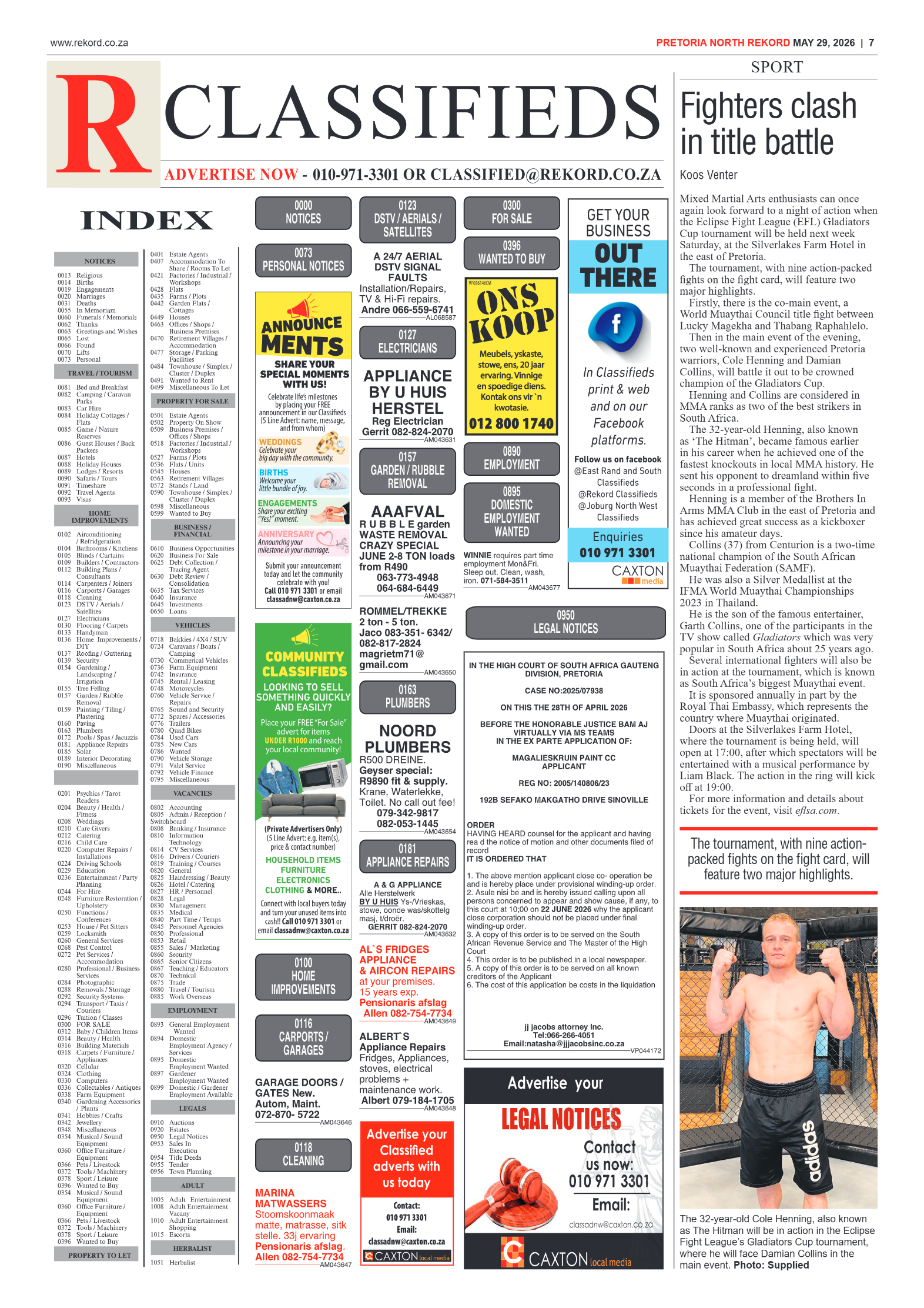 Rekord North 29 May 2026 page 7