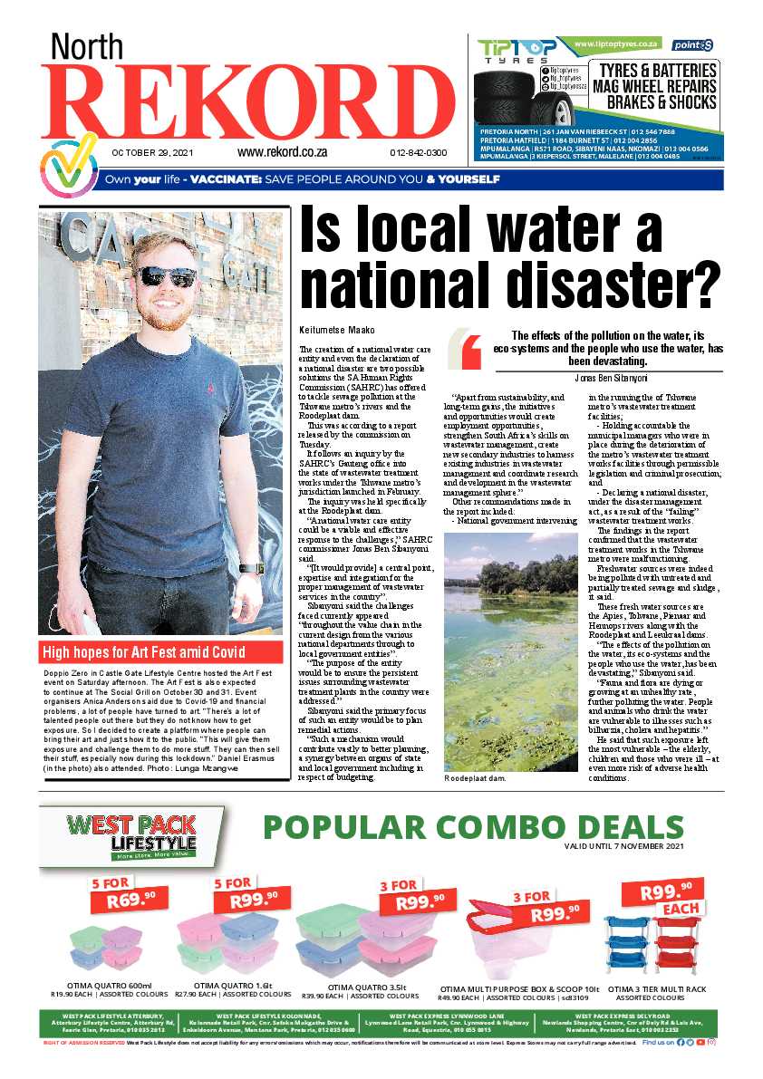 Rekord North 29 October 2021 page 1
