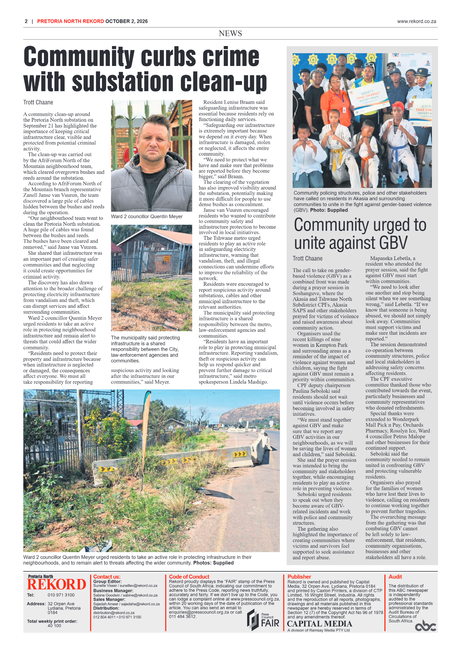 Rekord North 2 October 2026 page 2