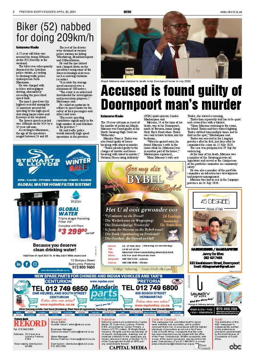 Rekord North 30 April 2021 page 2