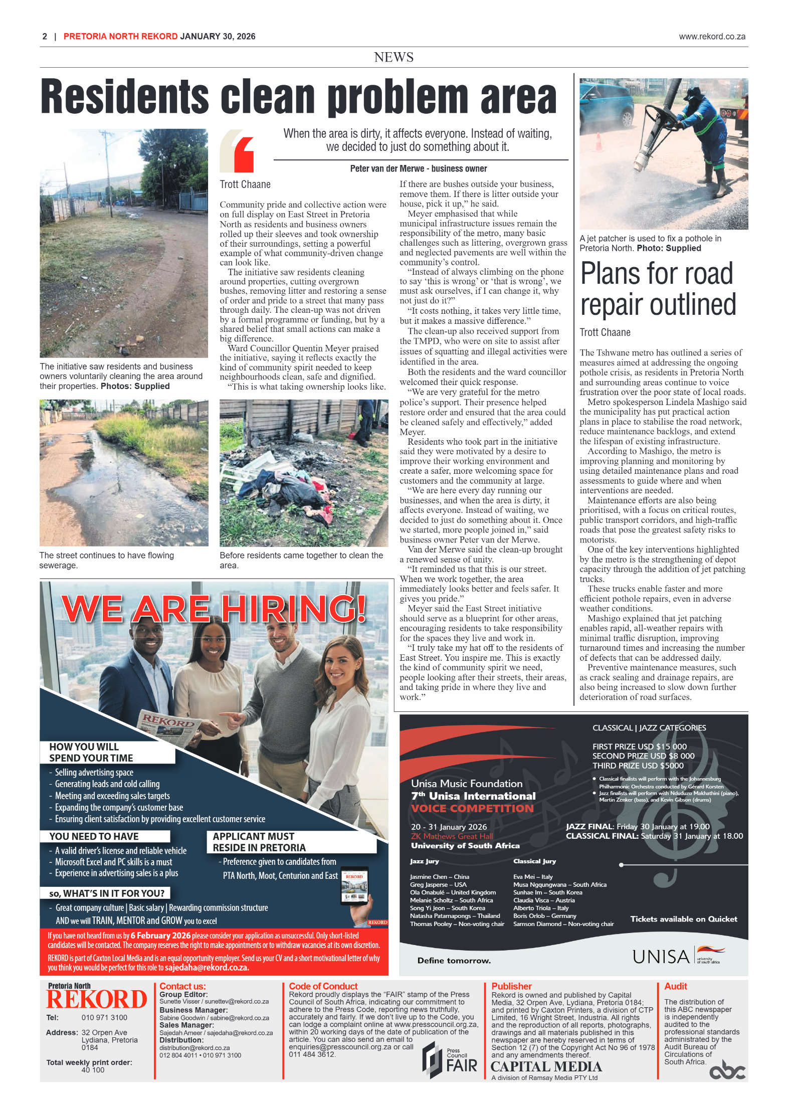 Rekord North 30 January 2026 page 2