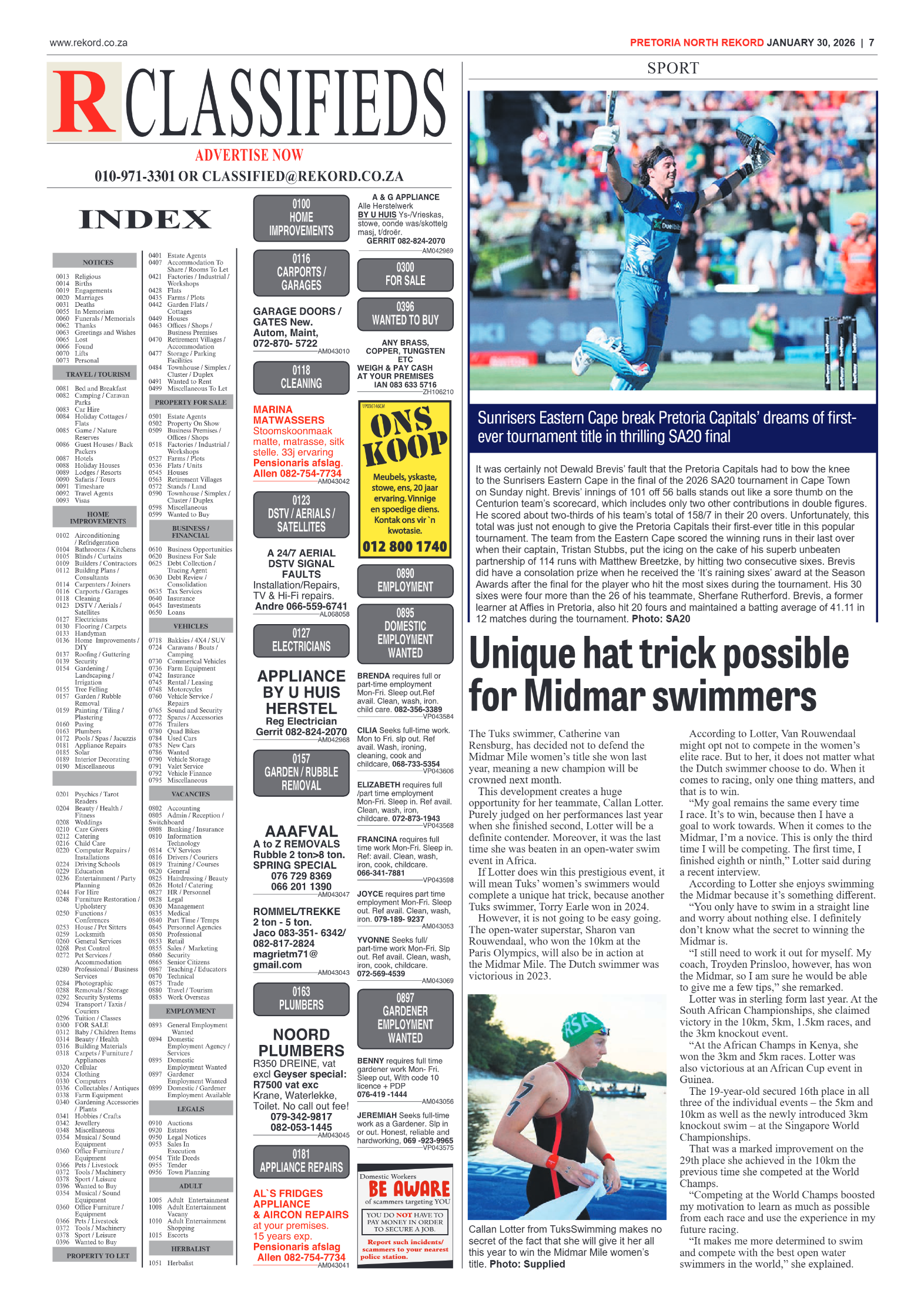 Rekord North 30 January 2026 page 7