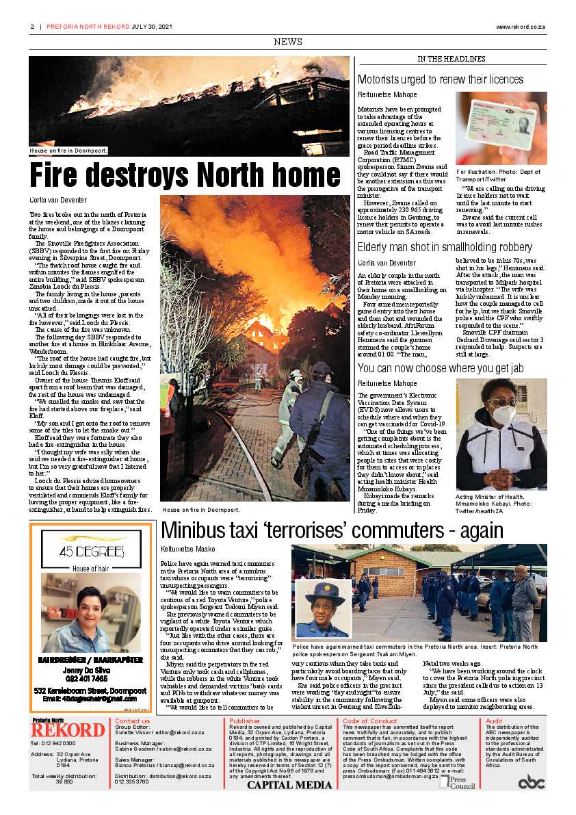 Rekord North 30 July 2021 page 2