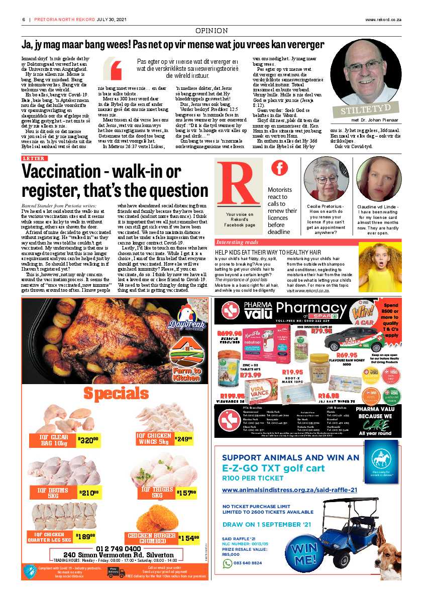 Rekord North 30 July 2021 page 6