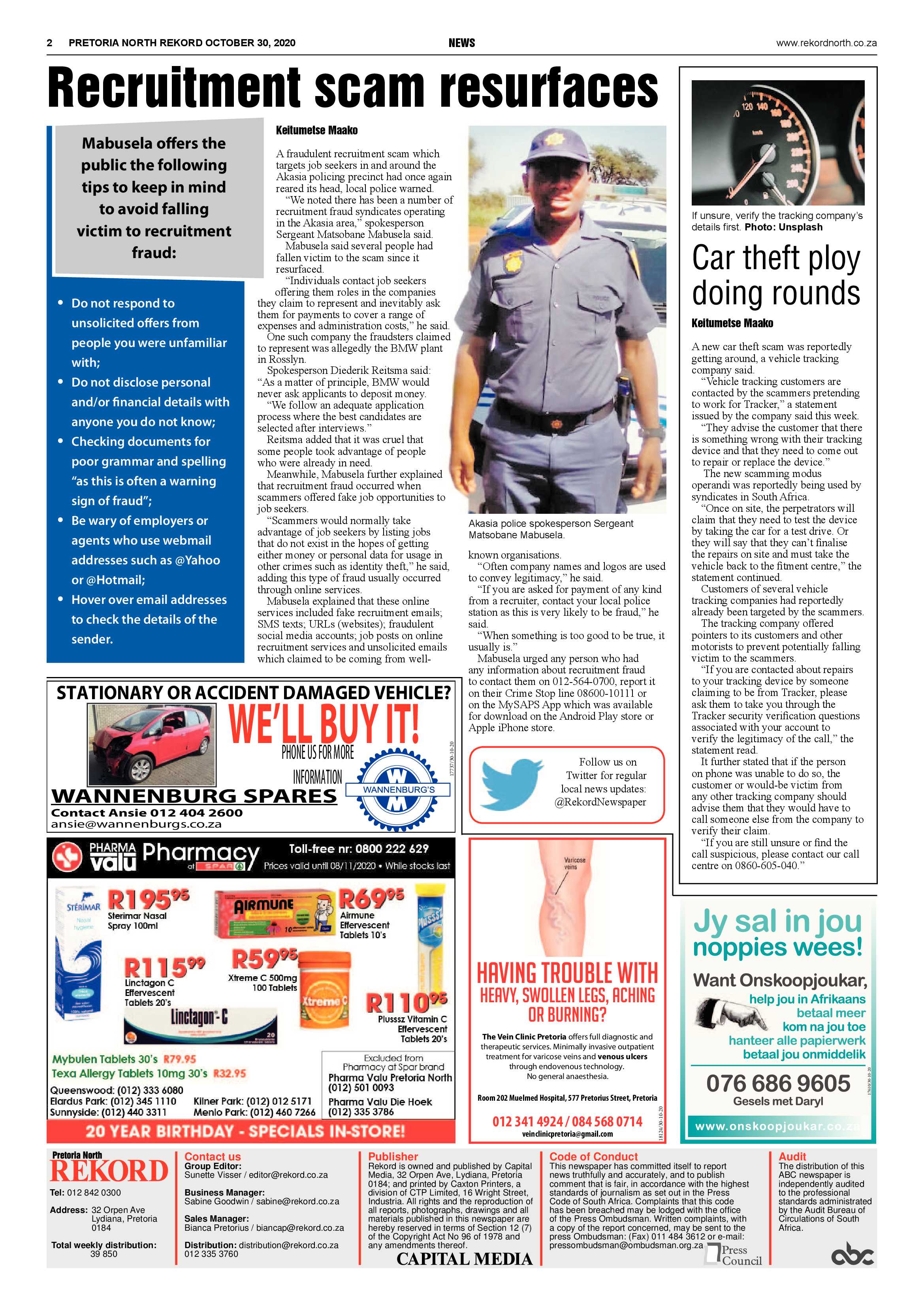 Rekord North 30 October 2020 page 2
