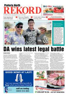 Rekord North 30 October 2020