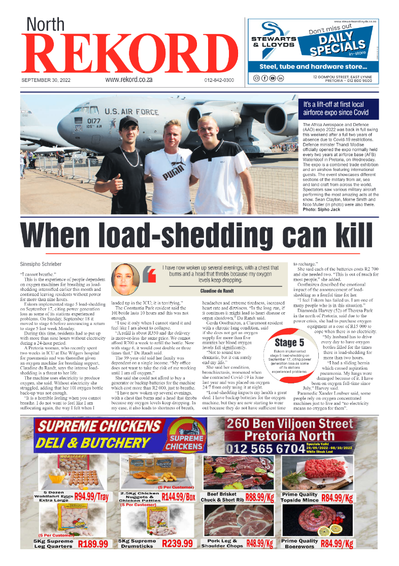Rekord North 30 September 2022 page 1