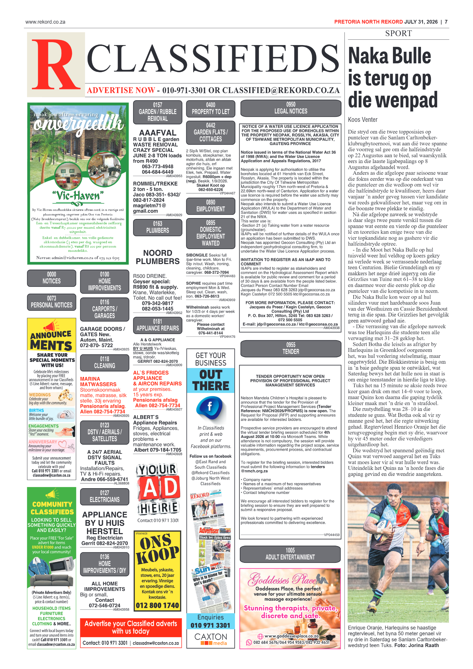 Rekord North 31 July 2026 page 7