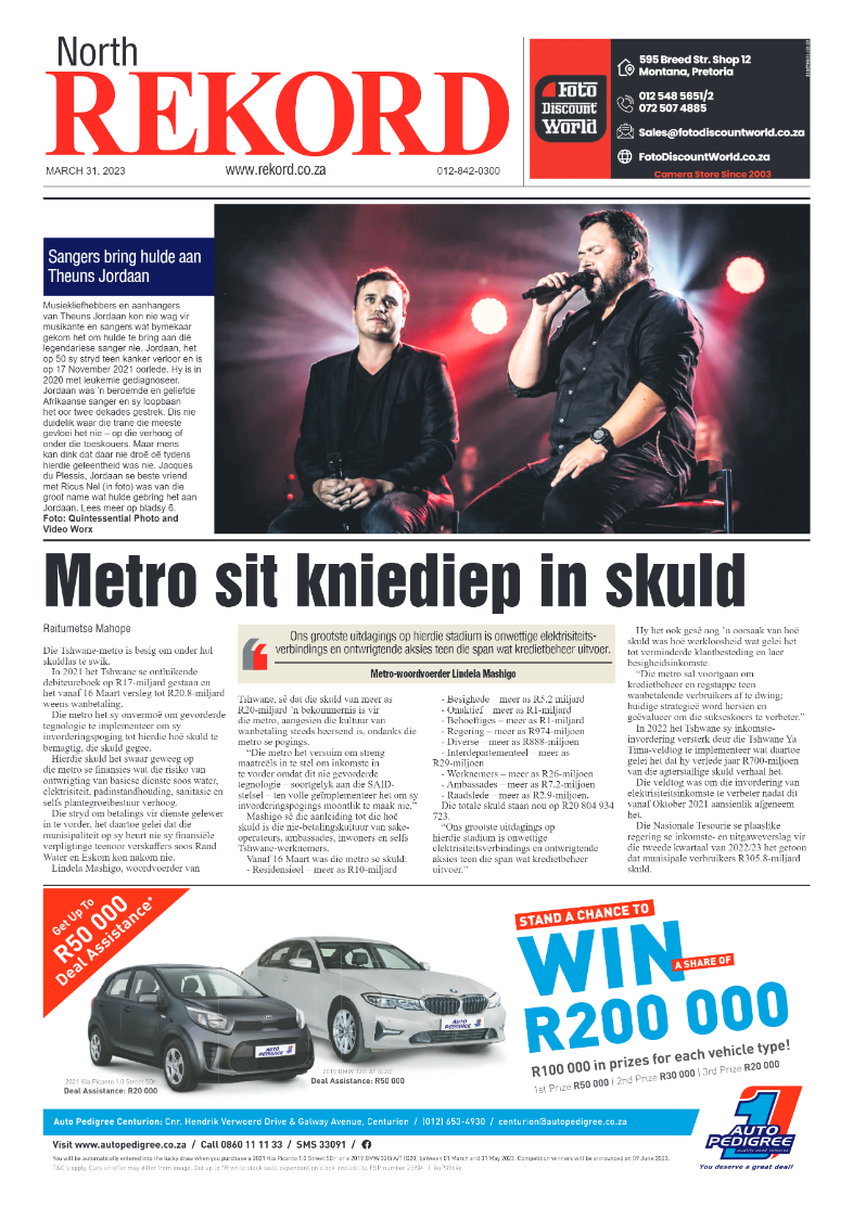 Rekord North 31 March 2023 page 1