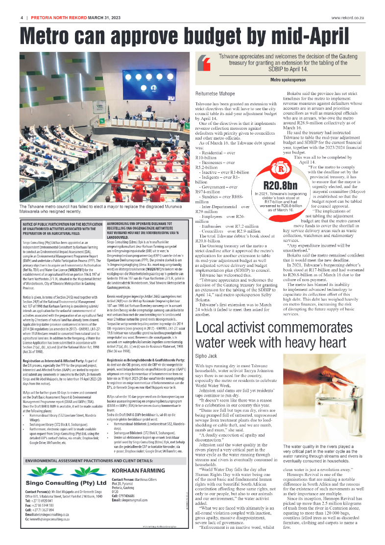 Rekord North 31 March 2023 page 4