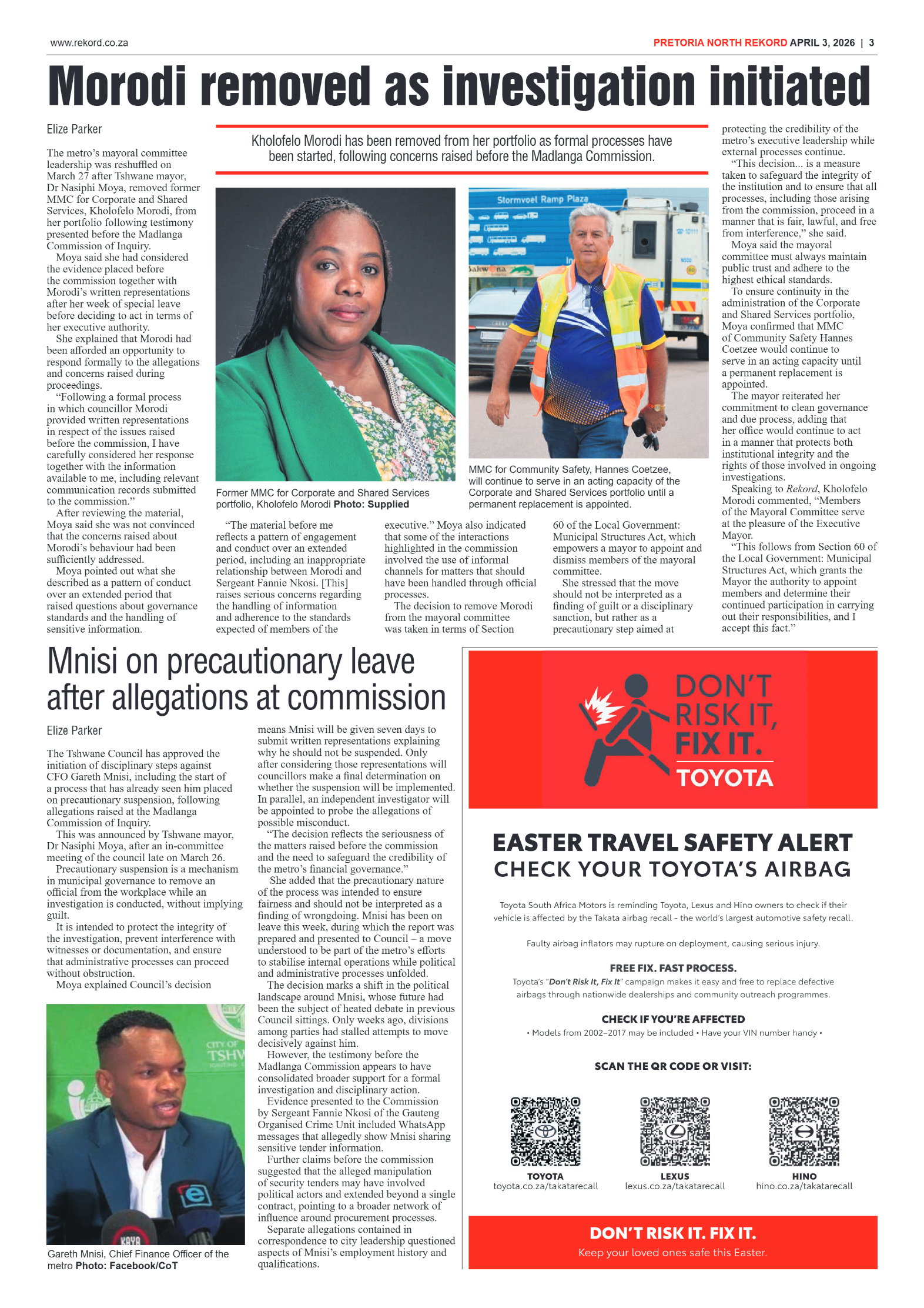 Rekord North 3 April 2026 page 3