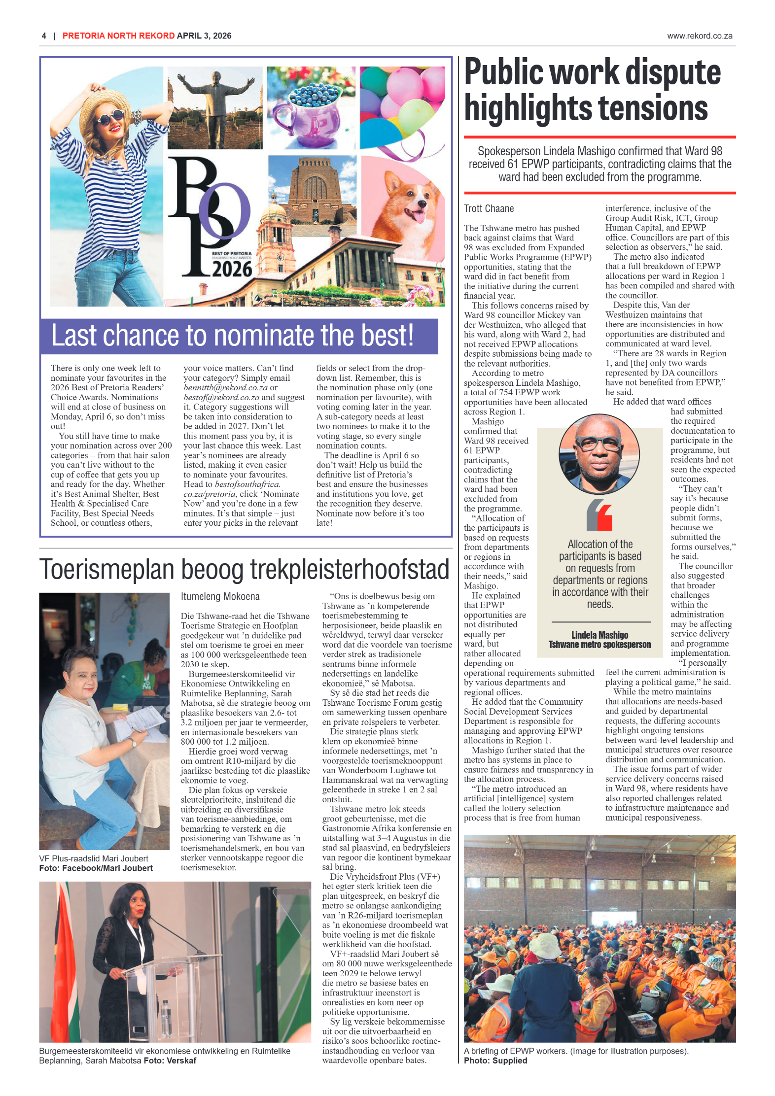 Rekord North 3 April 2026 page 4