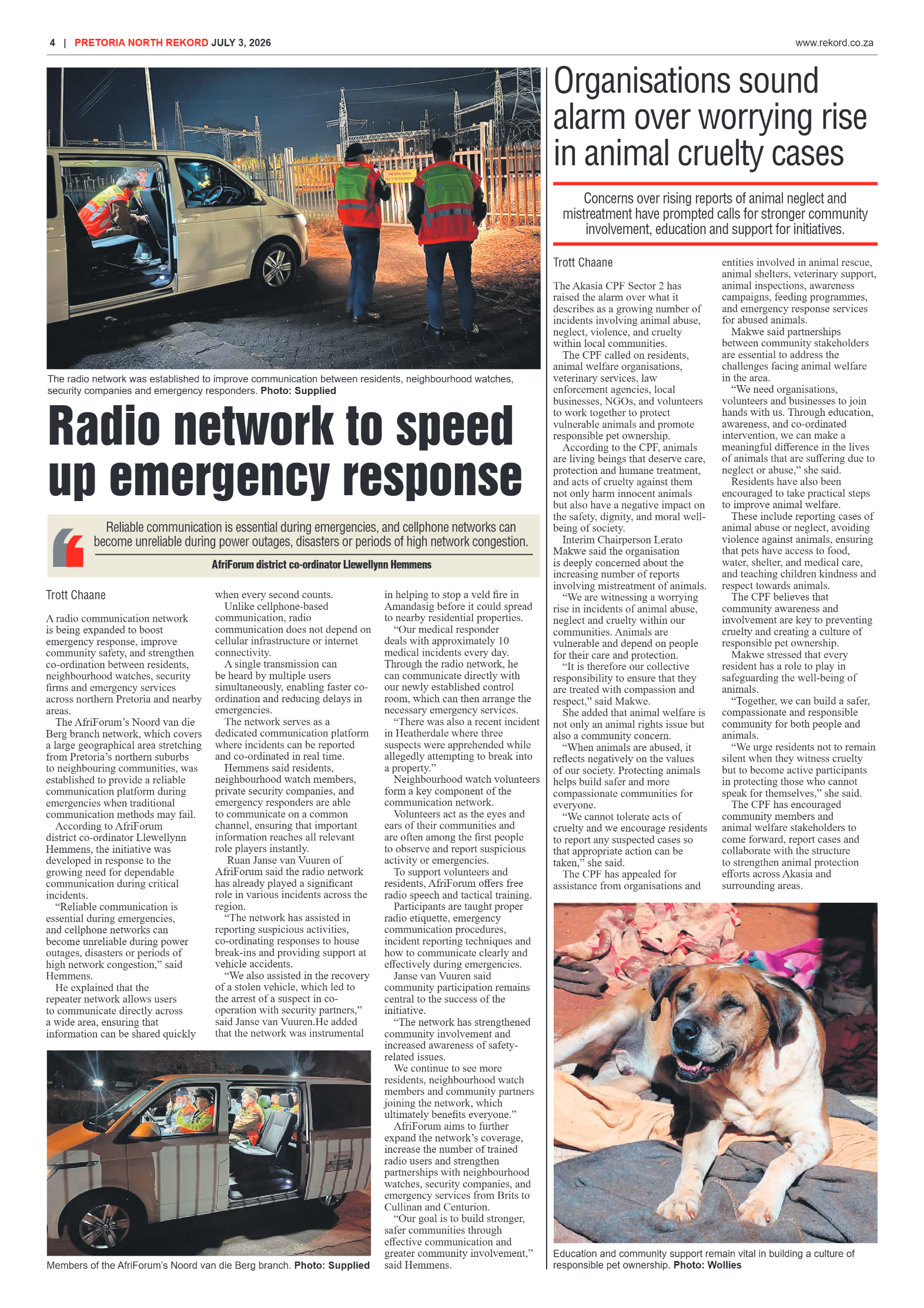 Rekord North 3 July 2026 page 4