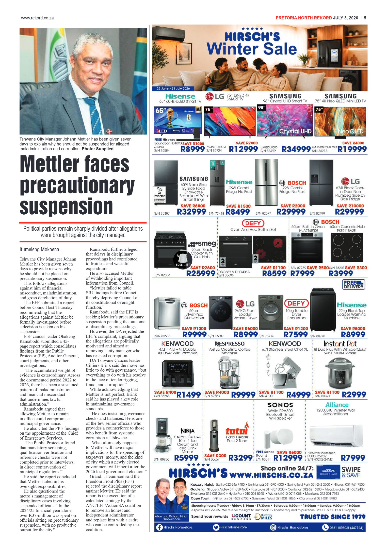 Rekord North 3 July 2026 page 5