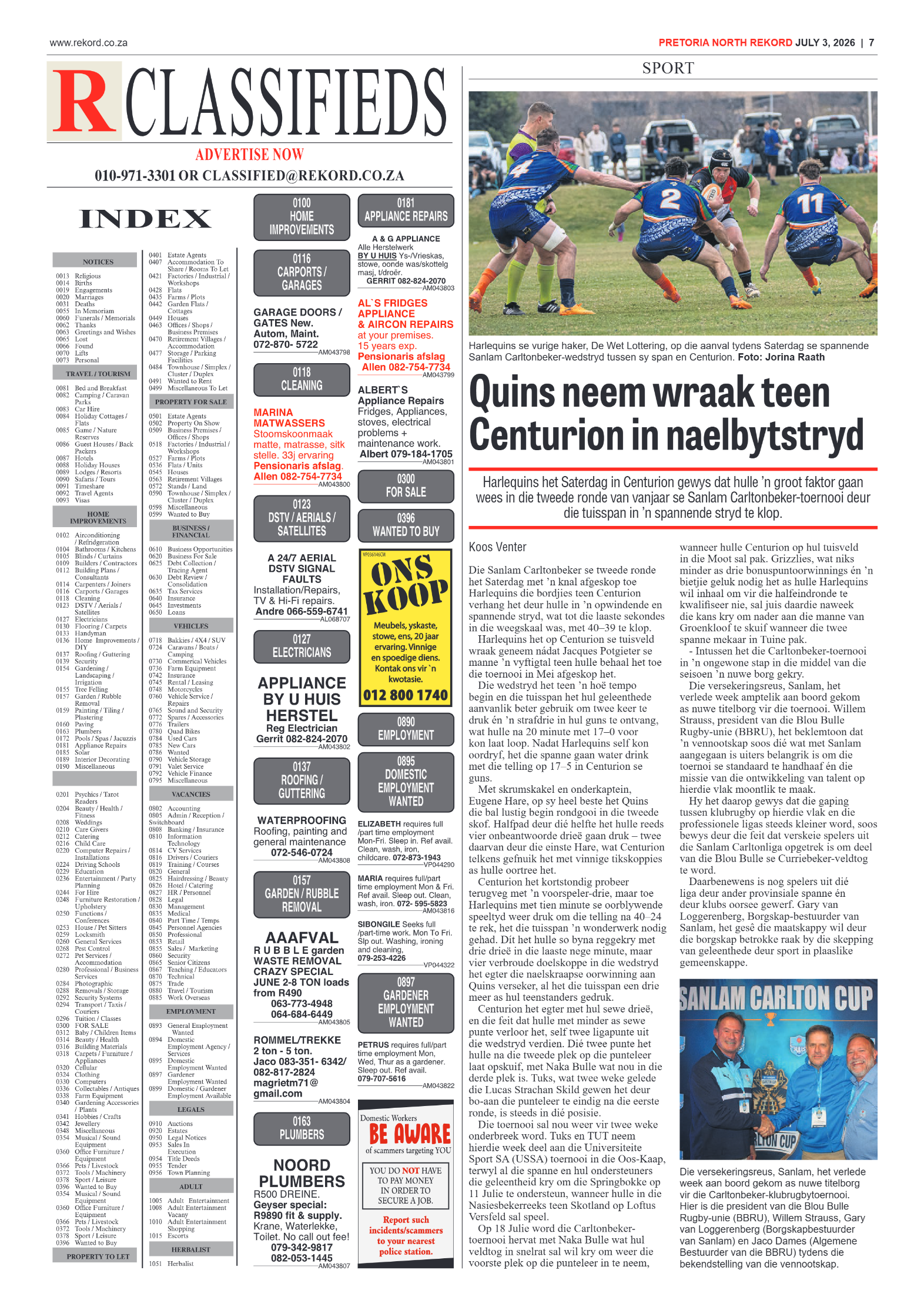 Rekord North 3 July 2026 page 7