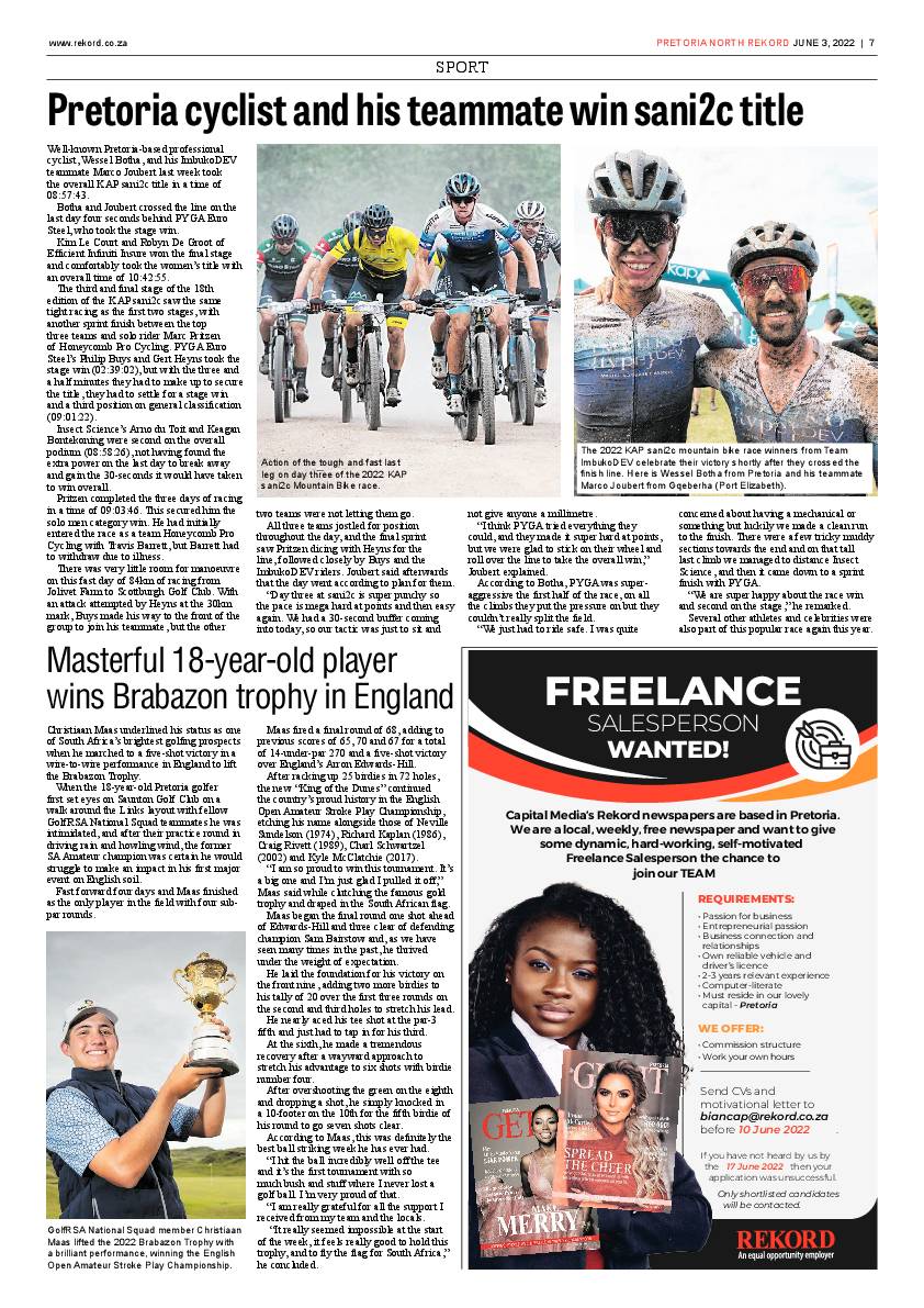 Rekord North 2022 page 7