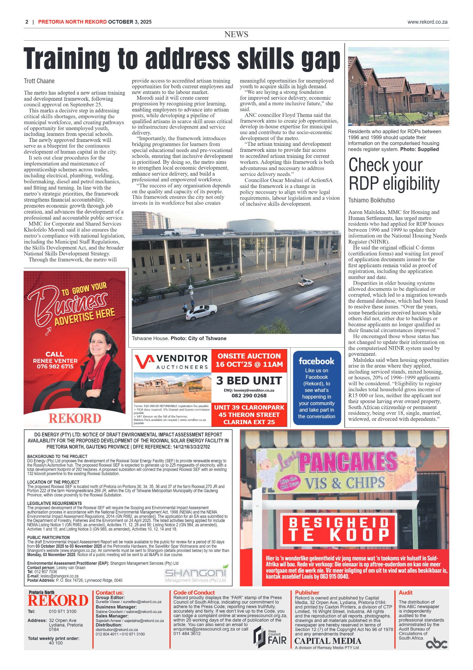 Rekord North 3 October 2025 page 2