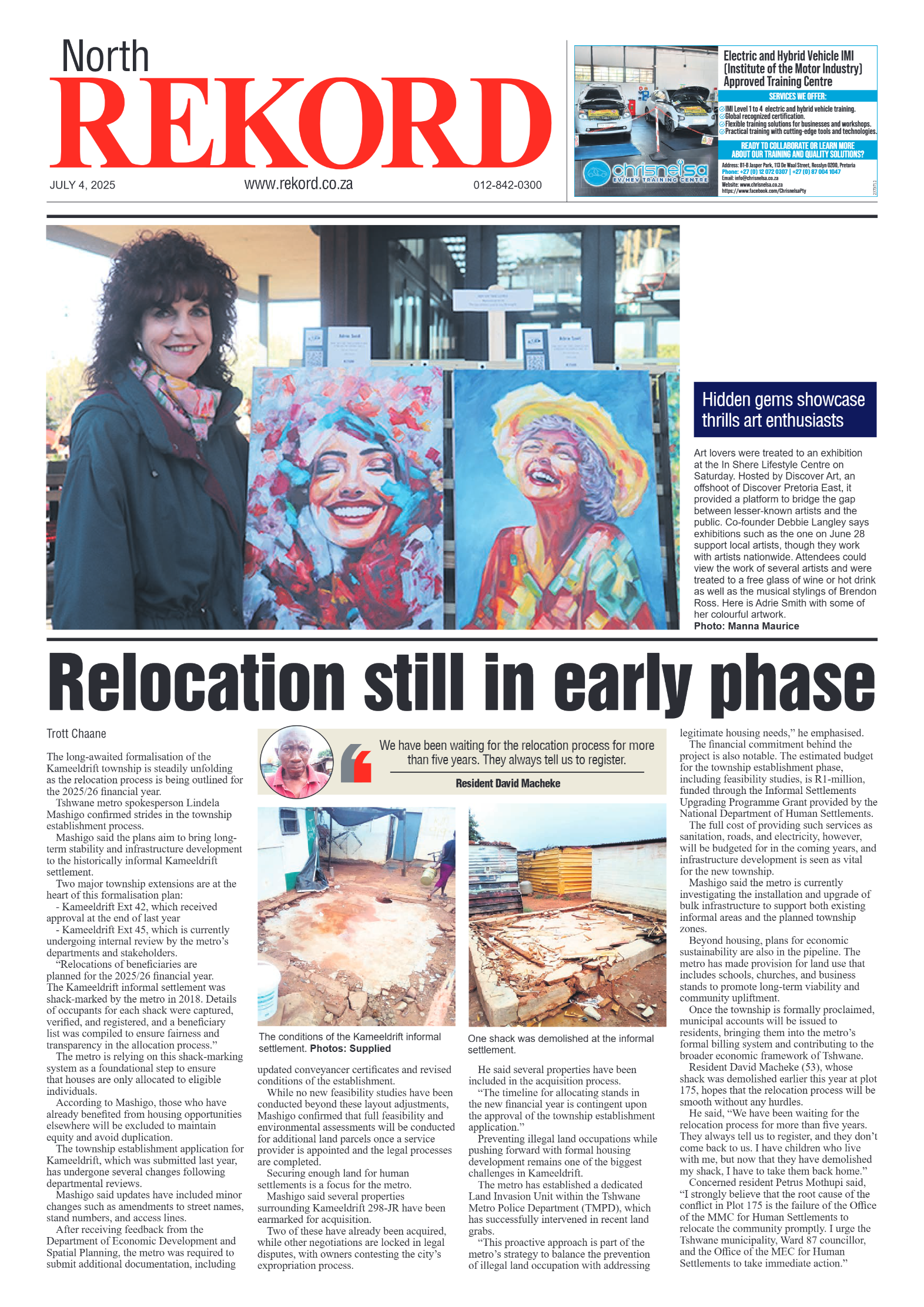 Rekord North 4 July 2025 page 1