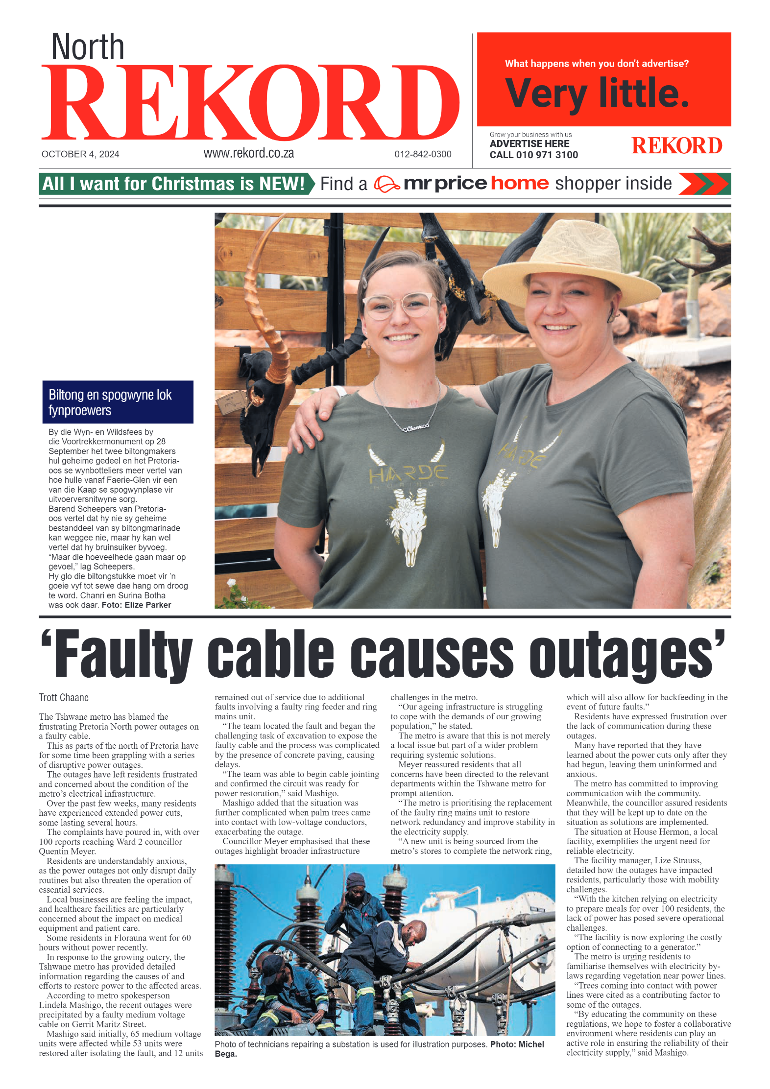 Rekord North 4 October 2024 page 1