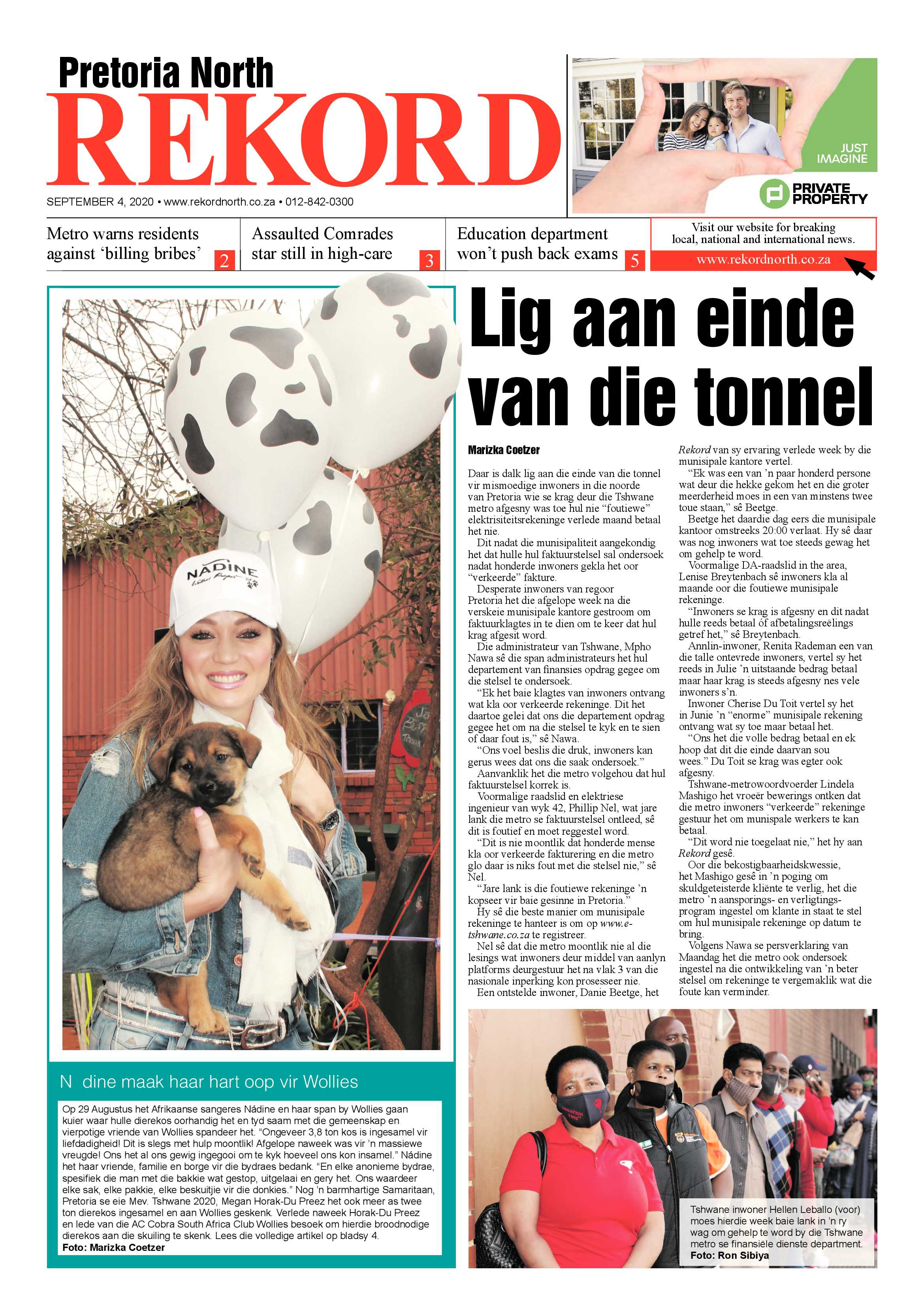 Rekord North 4 September 2020 page 1