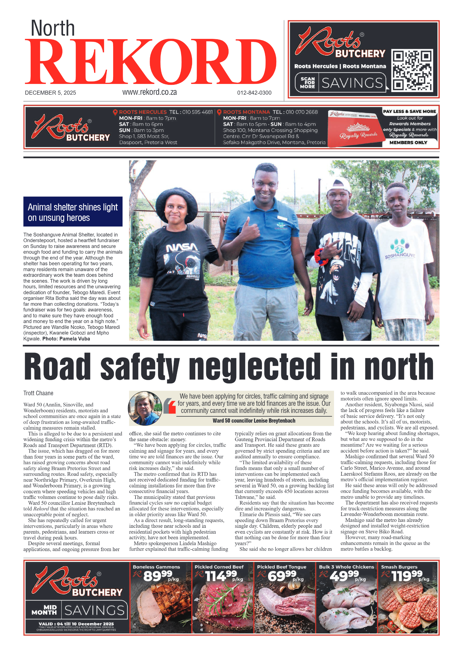 Rekord North 5 December 2025 page 1