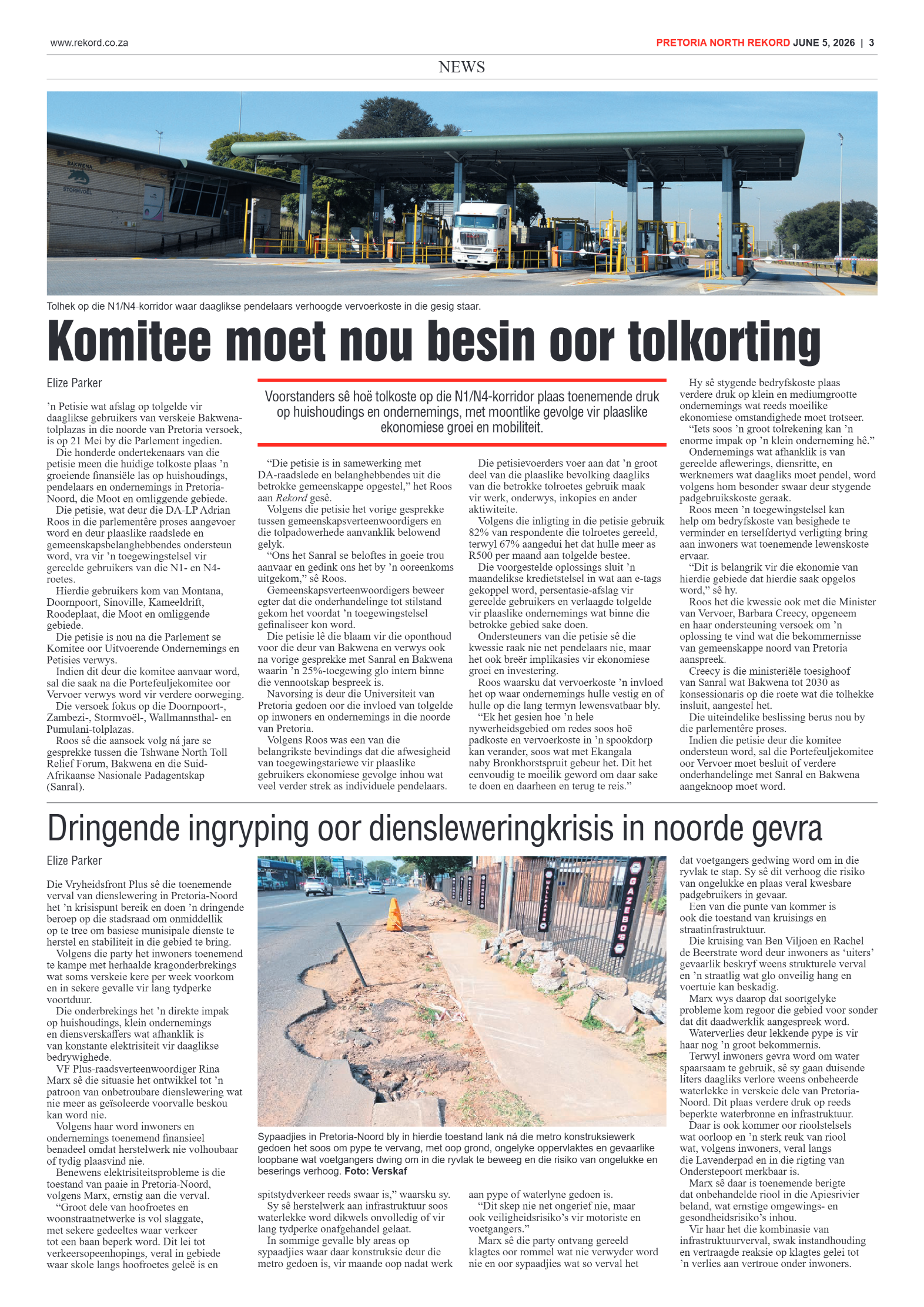 Rekord North 5 June 2026 page 3