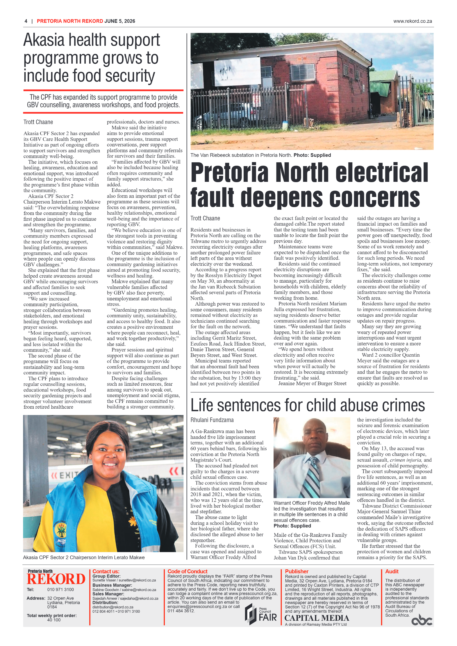 Rekord North 5 June 2026 page 4