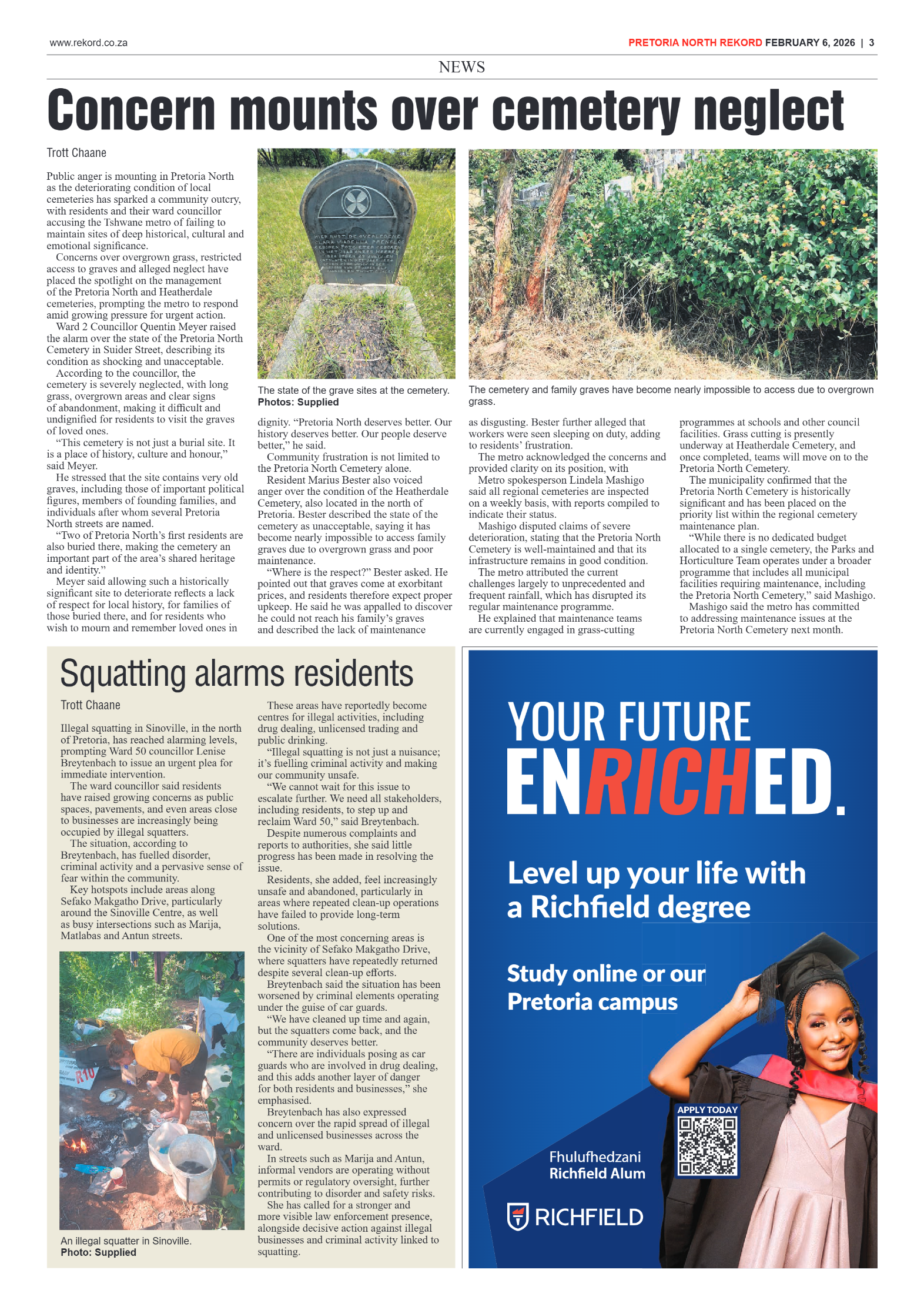 Rekord North 6 February 2026 page 3