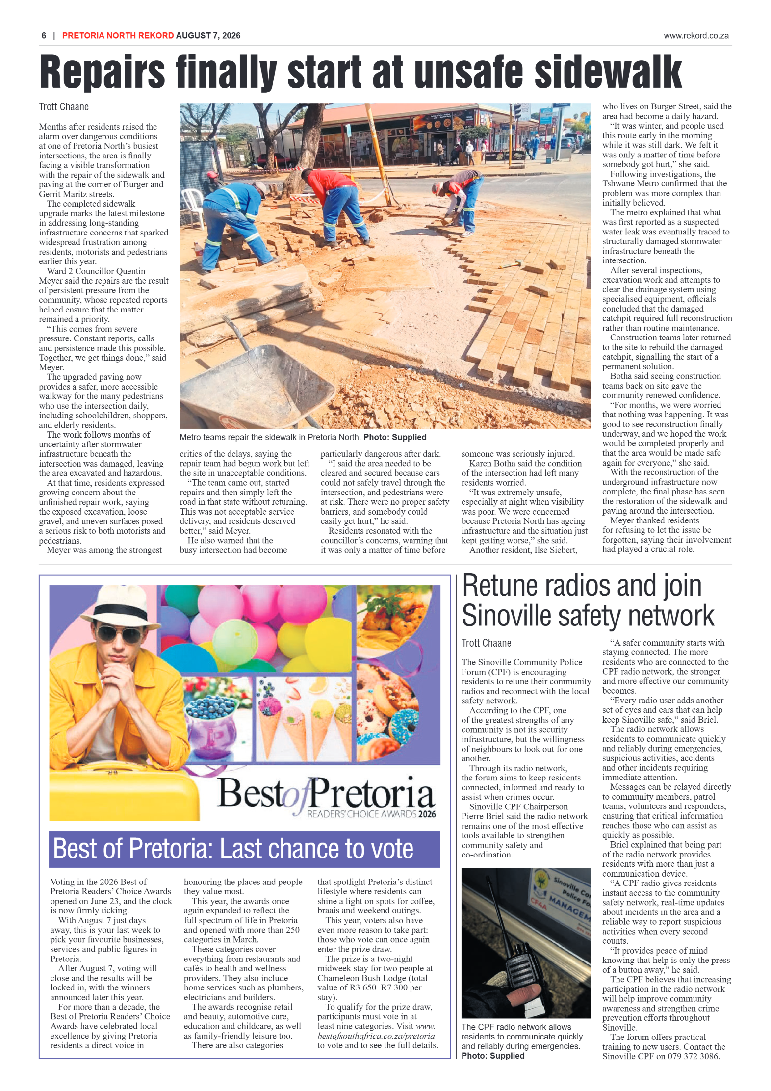 Rekord North 7 August 2026 page 8