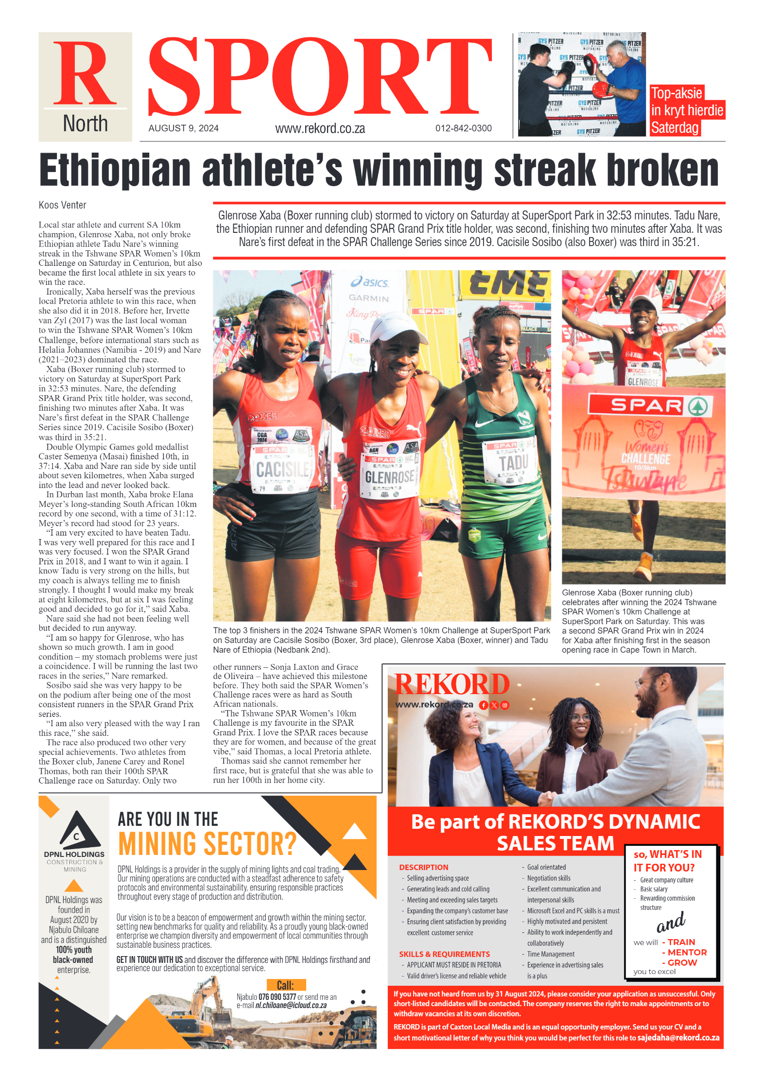 Rekord North 9 August 2024 page 8