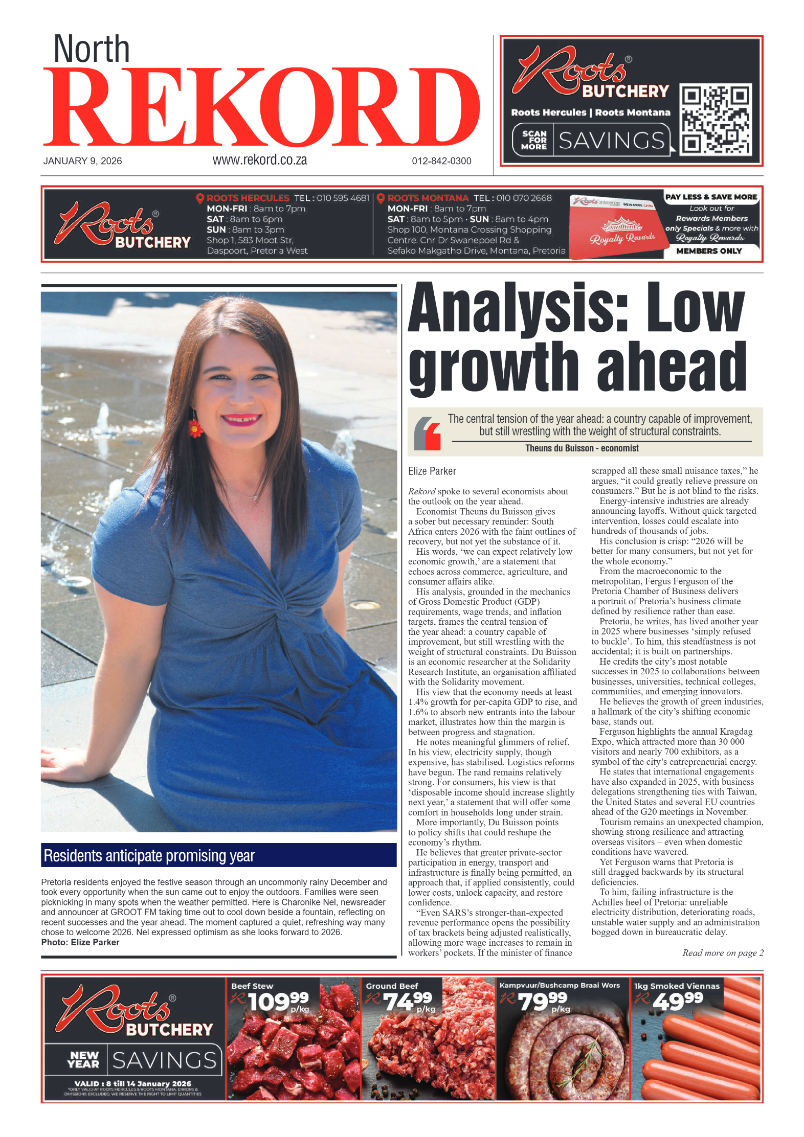 Rekord North 9 January 2025 page 1